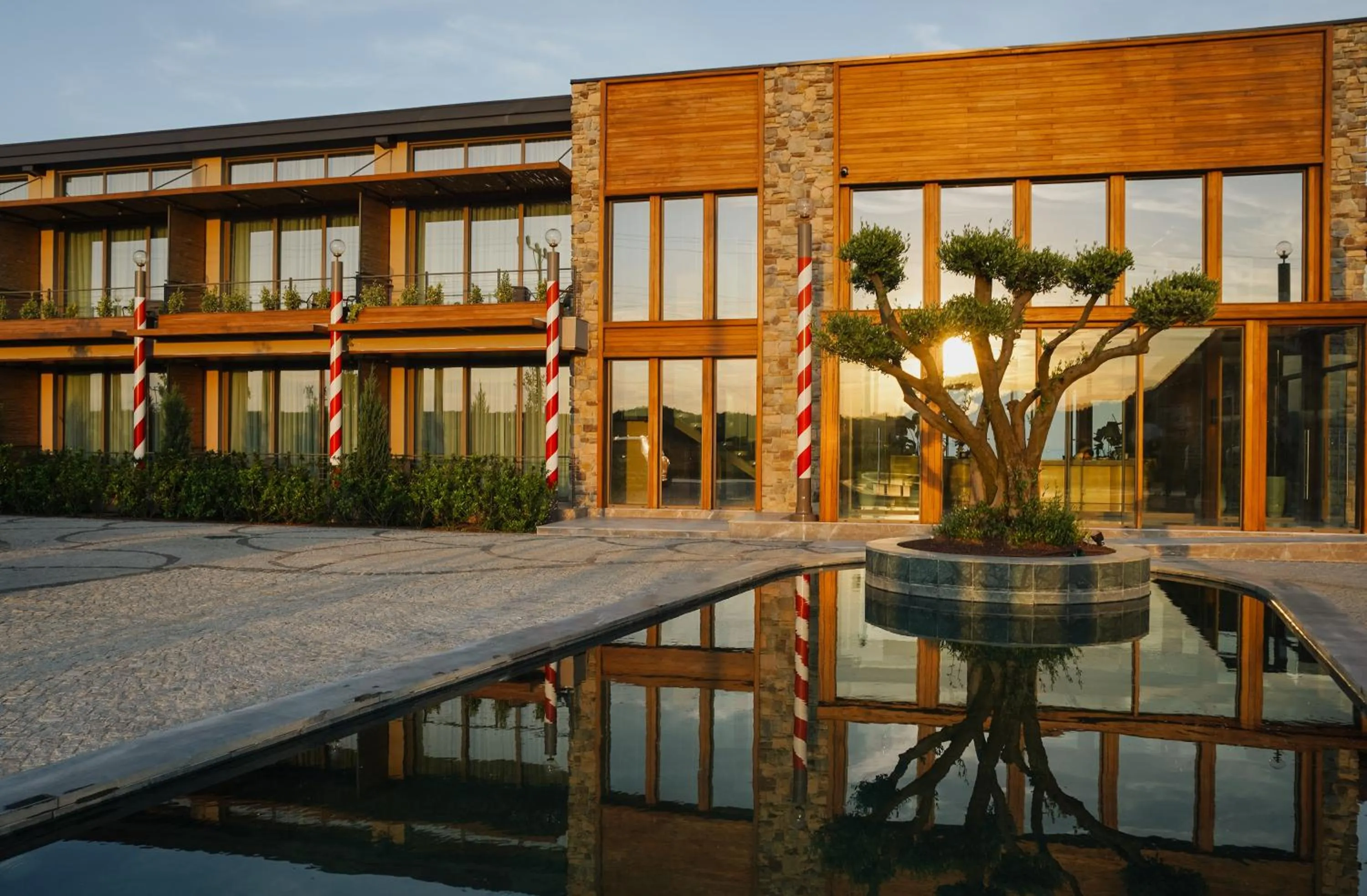 Pool view in İnemare Hotel