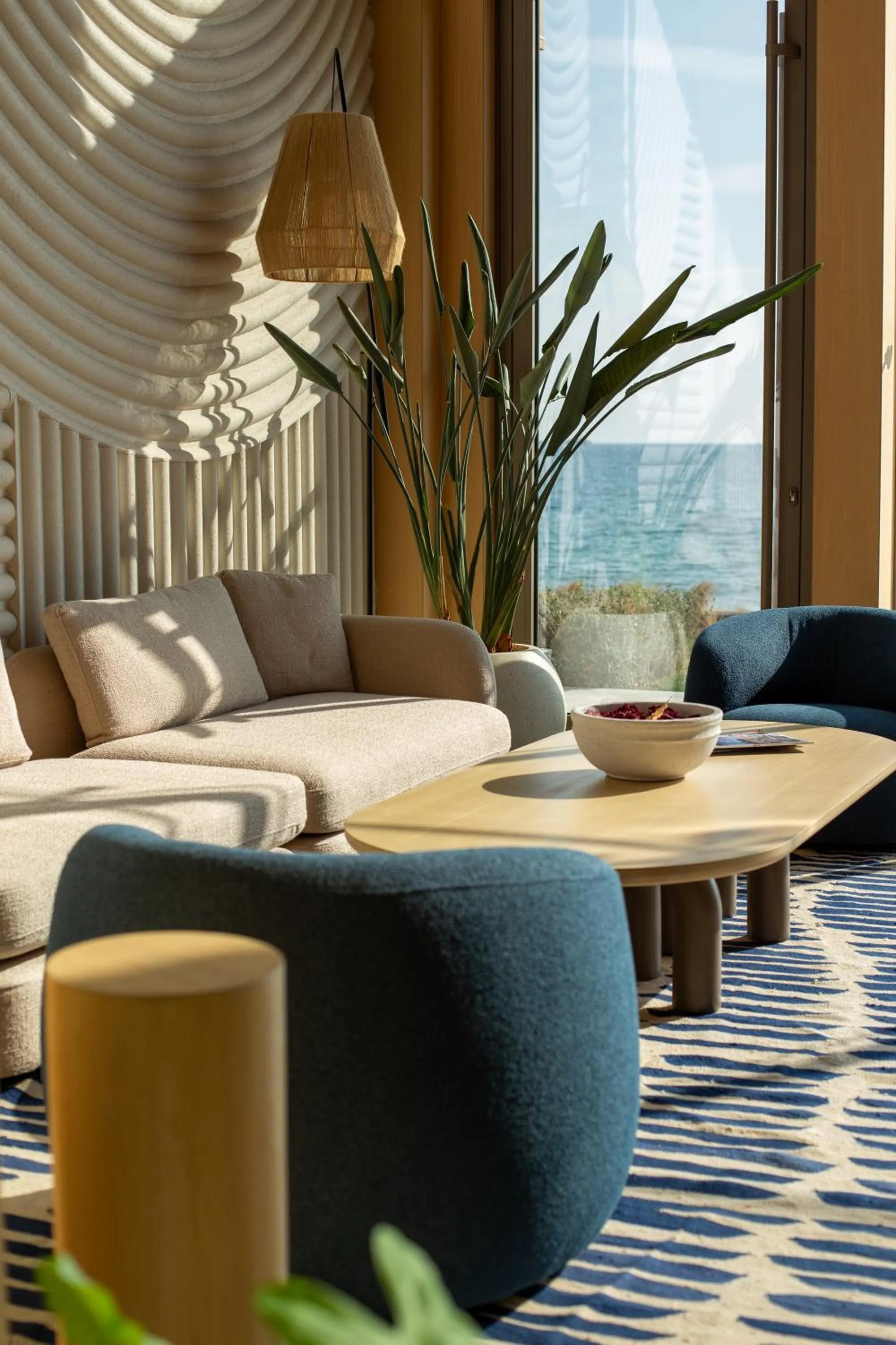 Seating area in İnemare Hotel