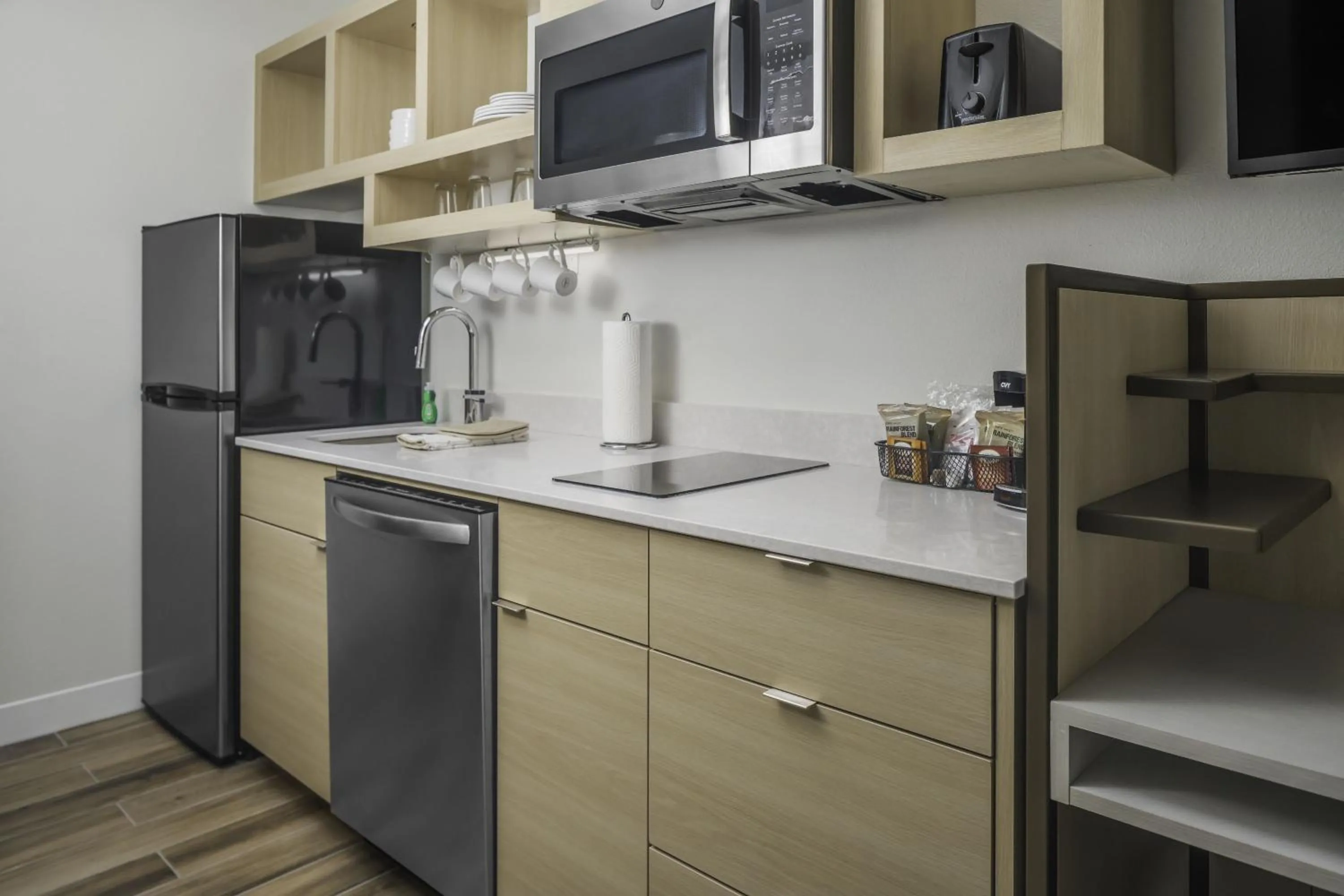 Kitchen or kitchenette in TownePlace Suites by Marriott San Antonio Universal City, Live Oak