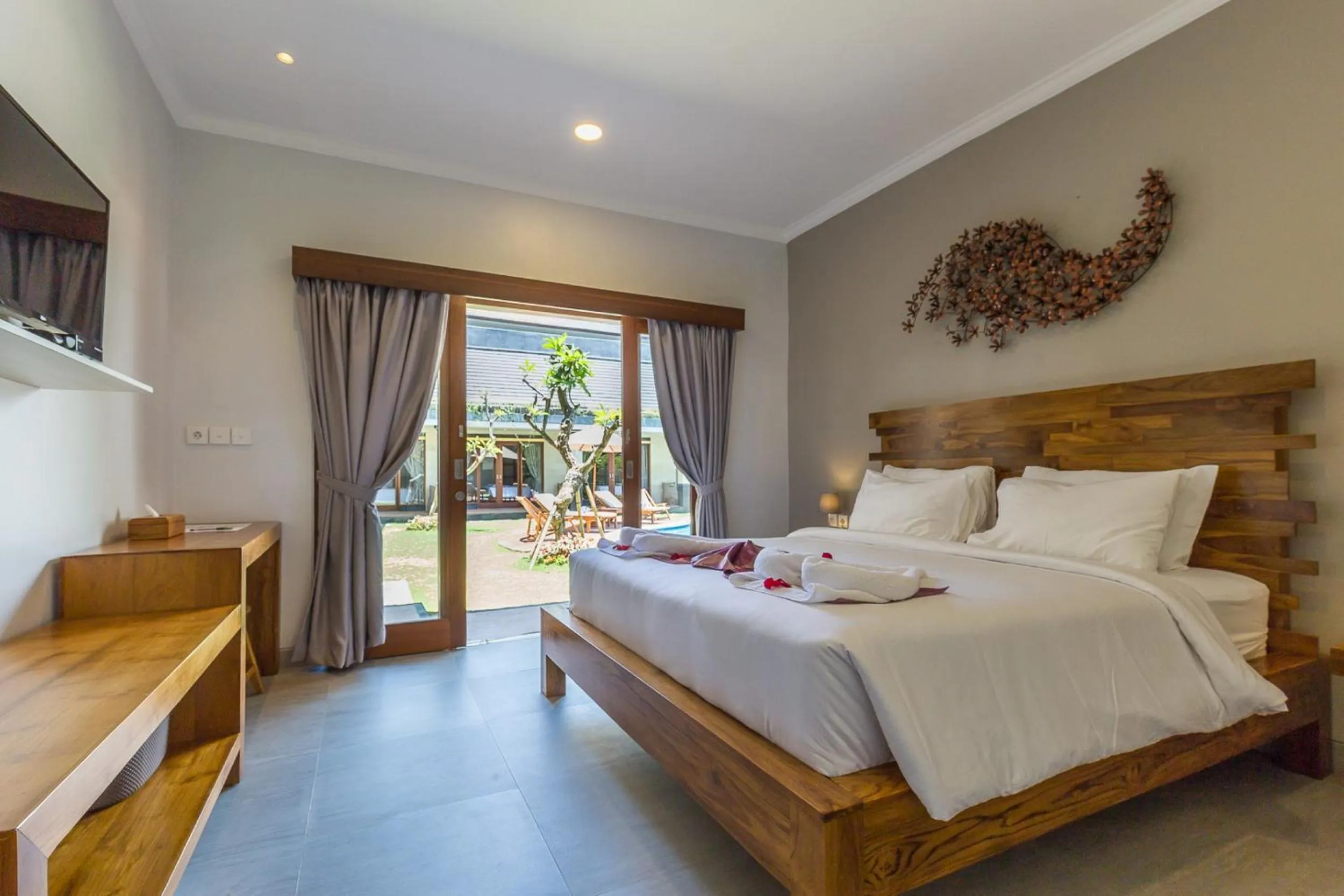 Photo of the whole room, Bed in Ayuna Suites Canggu