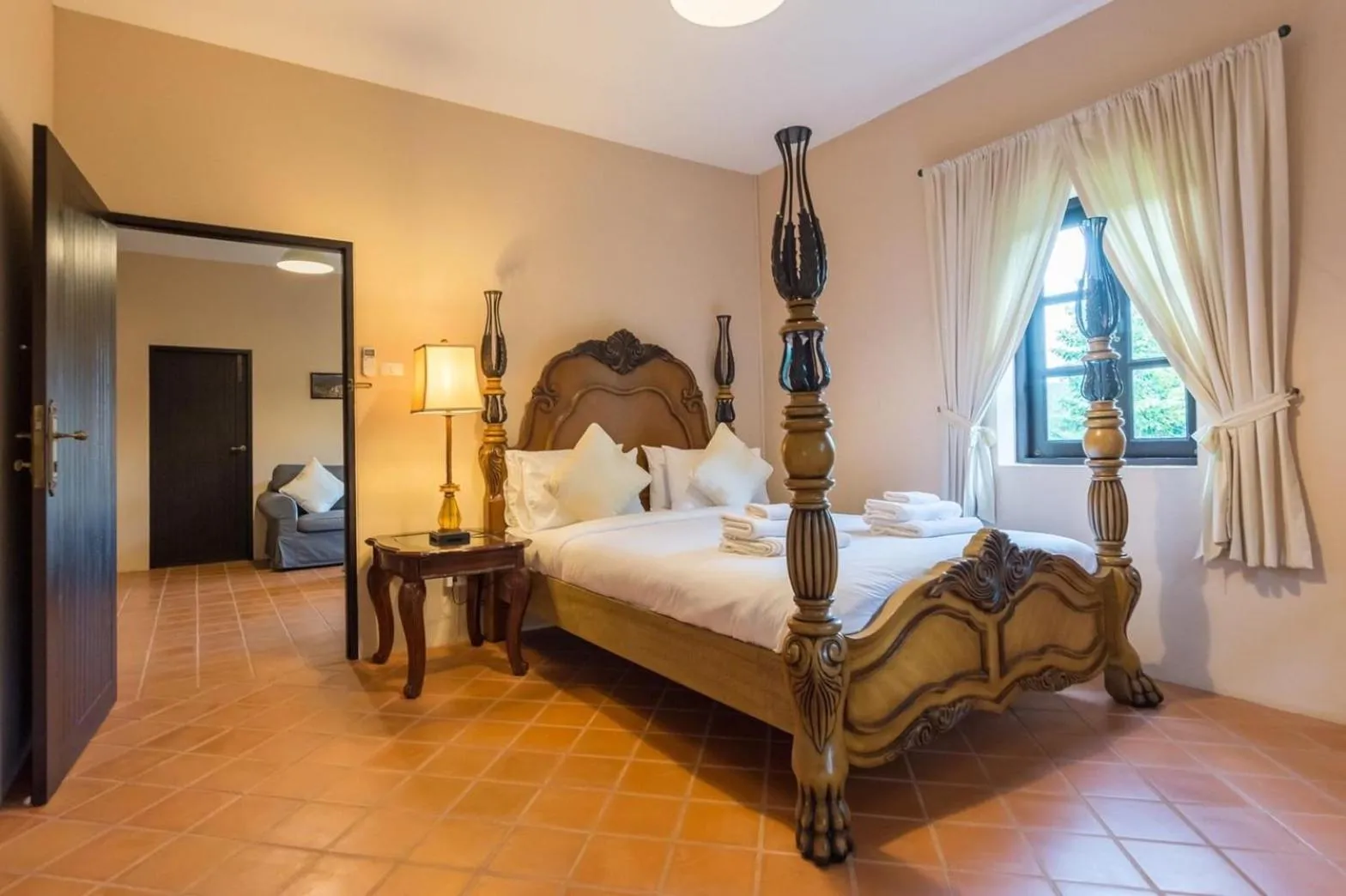 Bedroom, Bed in Villa Malinee Khao Yai 6 Bedrooms Italian Private Villa