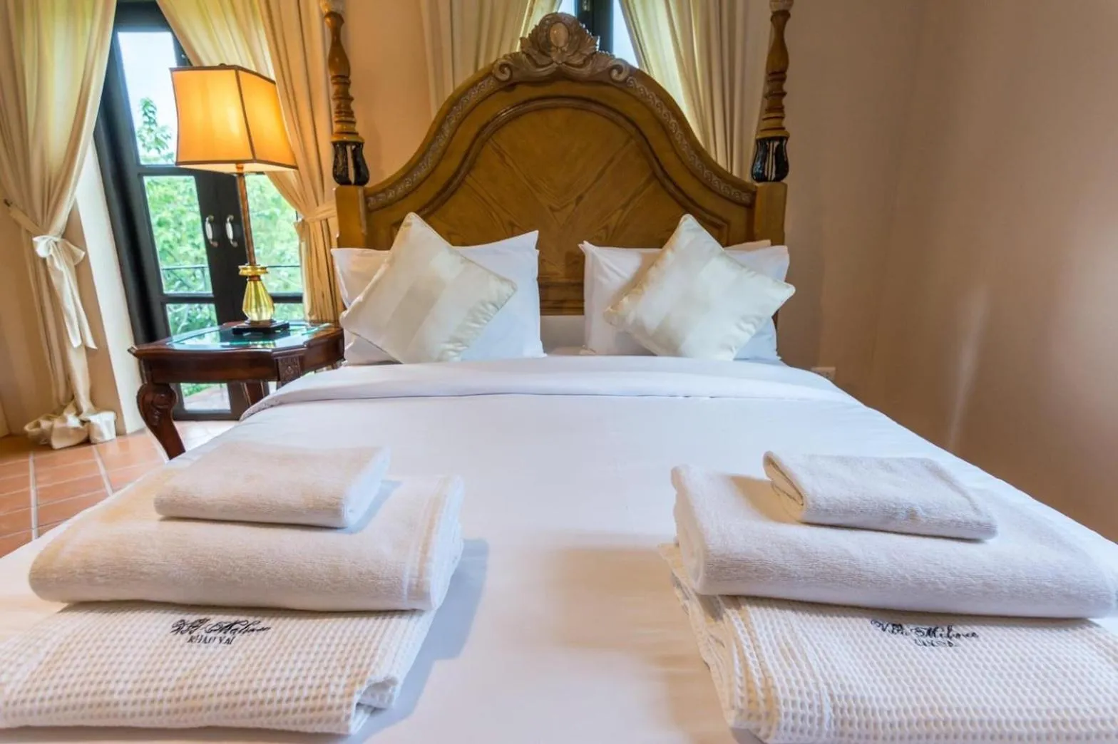 Bed in Villa Malinee Khao Yai 6 Bedrooms Italian Private Villa