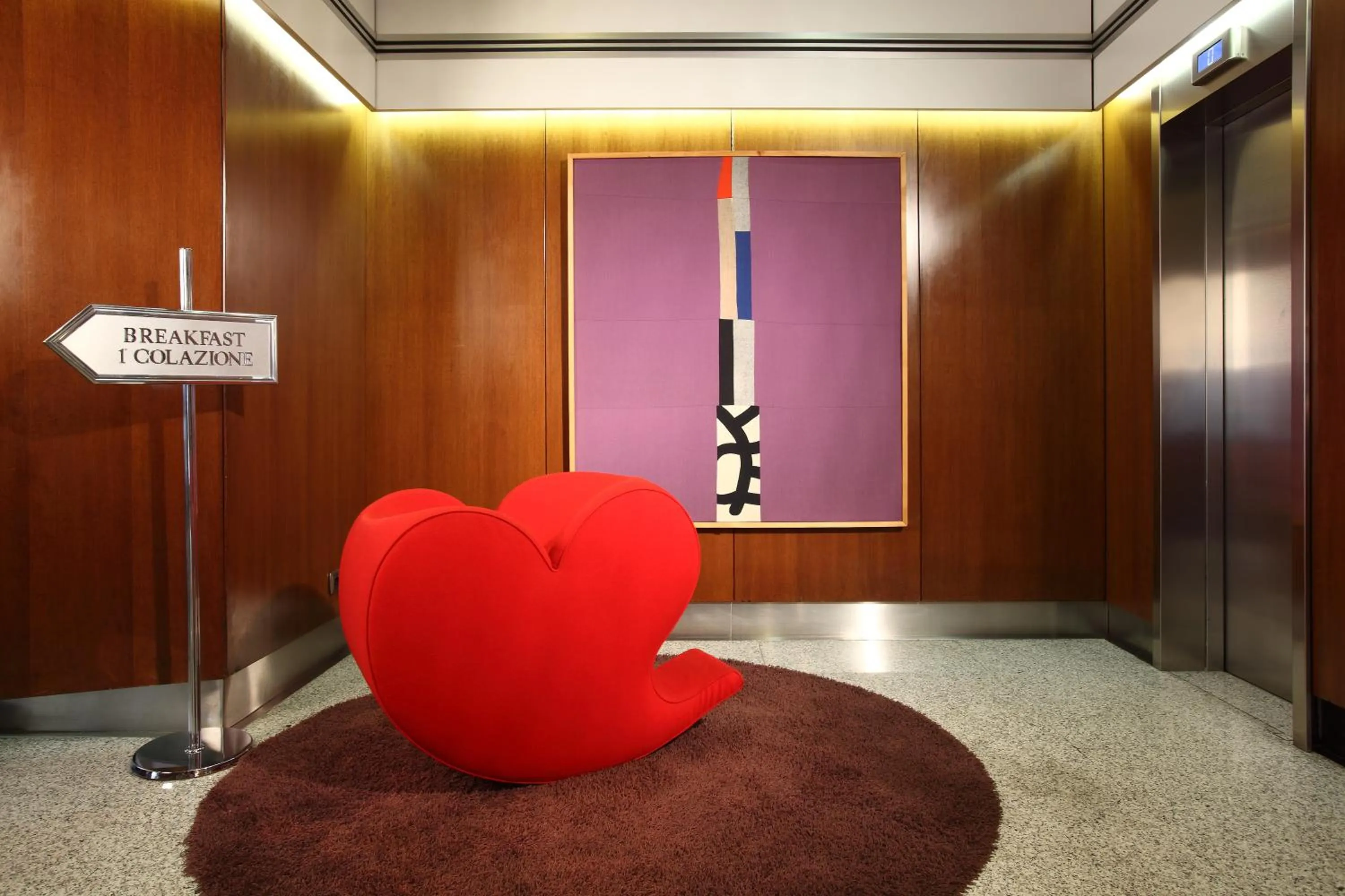 Lobby or reception in Hotel Mediolanum