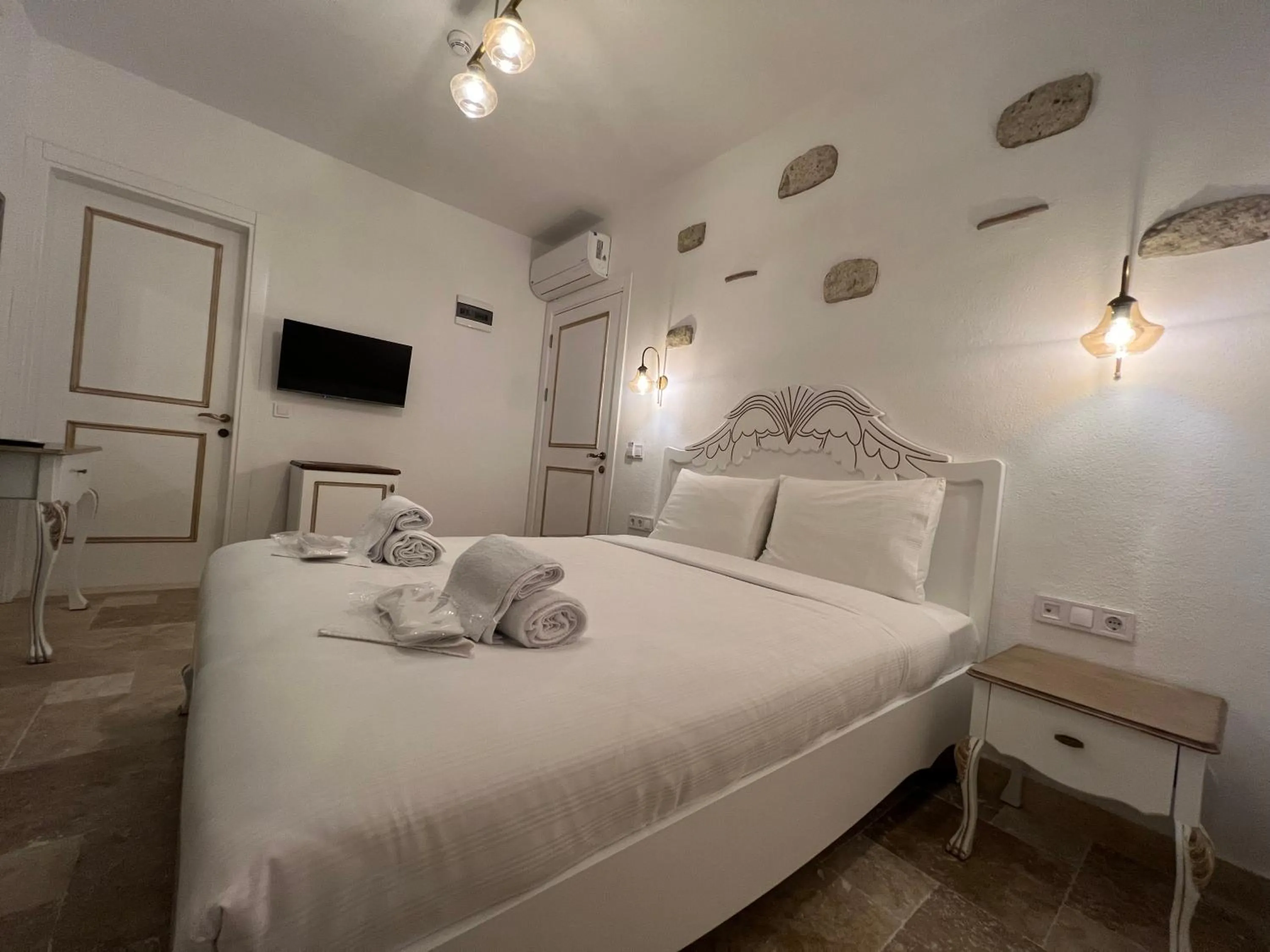 Bedroom, Bed in My Angels Alaçatı