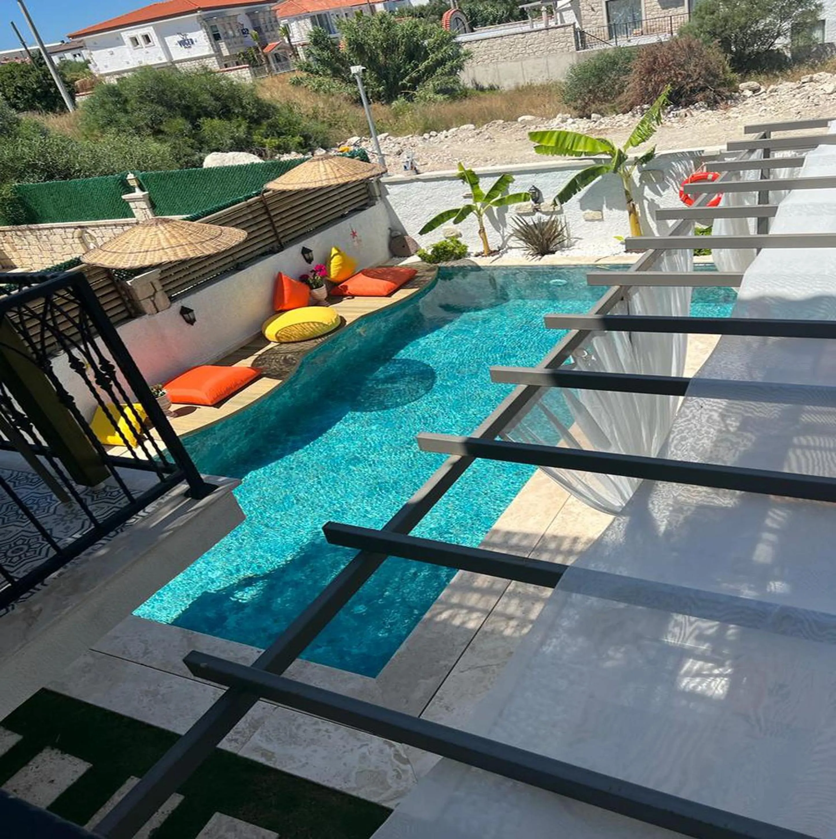 Pool view in My Angels Alaçatı