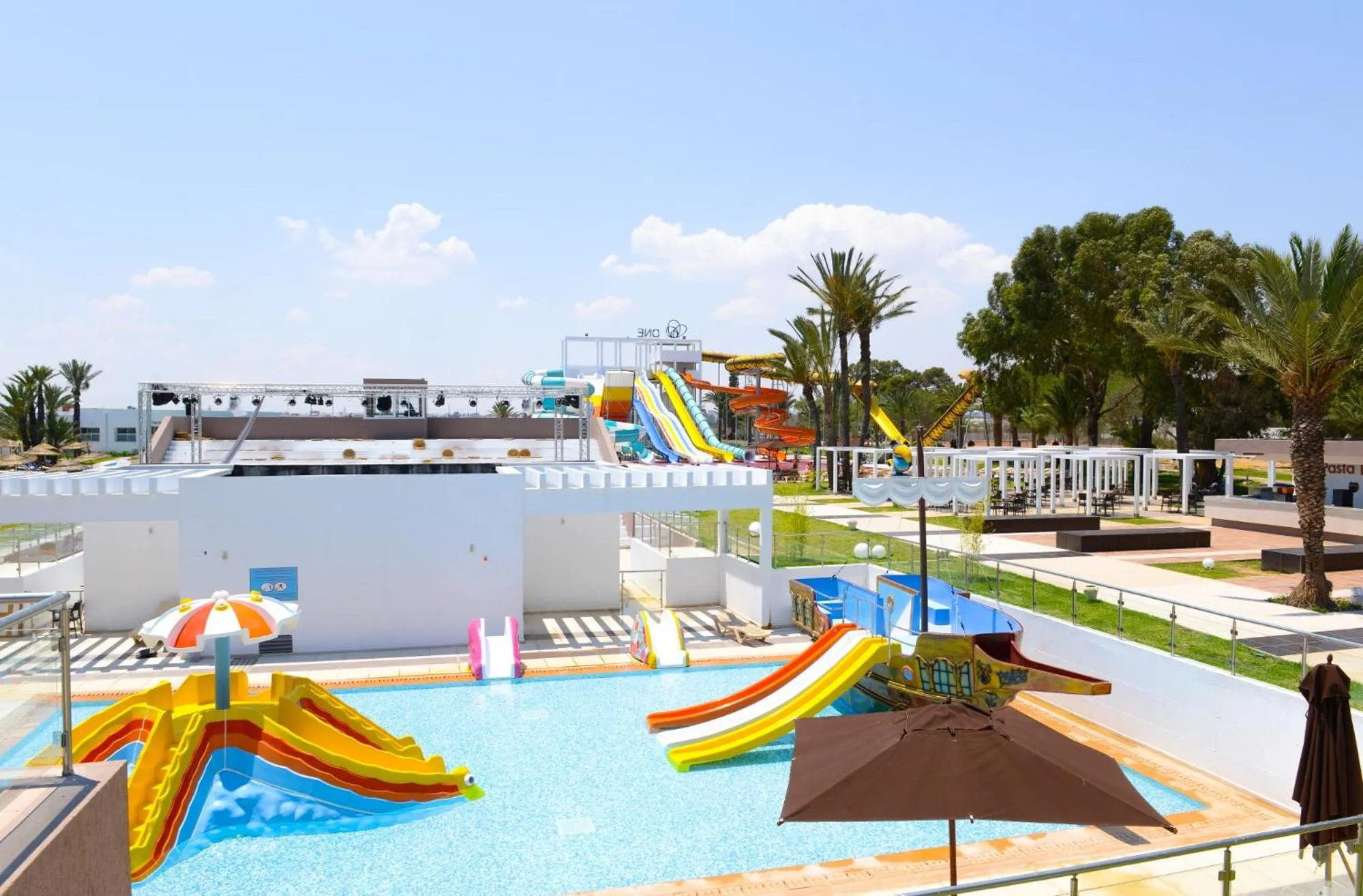 Children play ground in One Resort Aqua Park