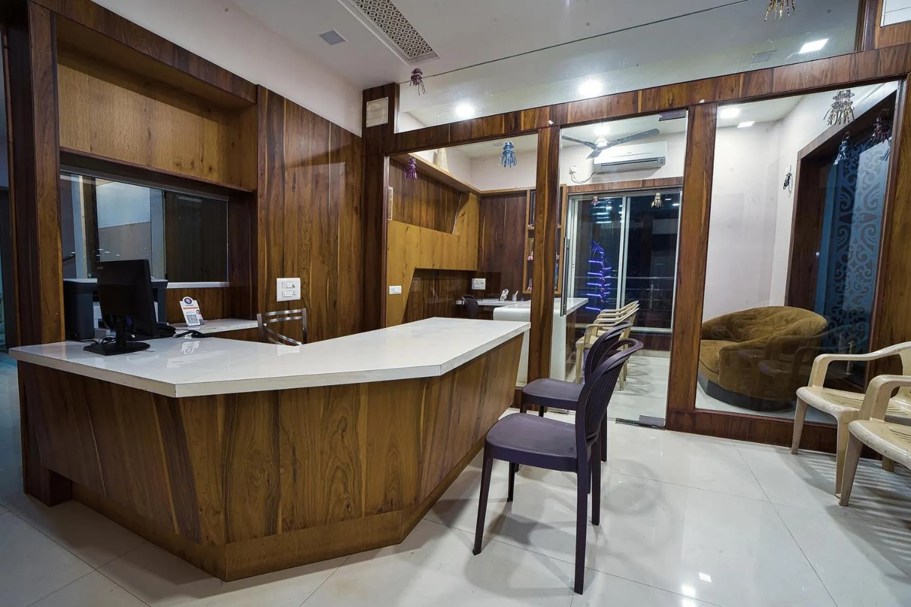 Lobby or reception in Hotel Shree Annapurana, Kolhapur Panhala Road