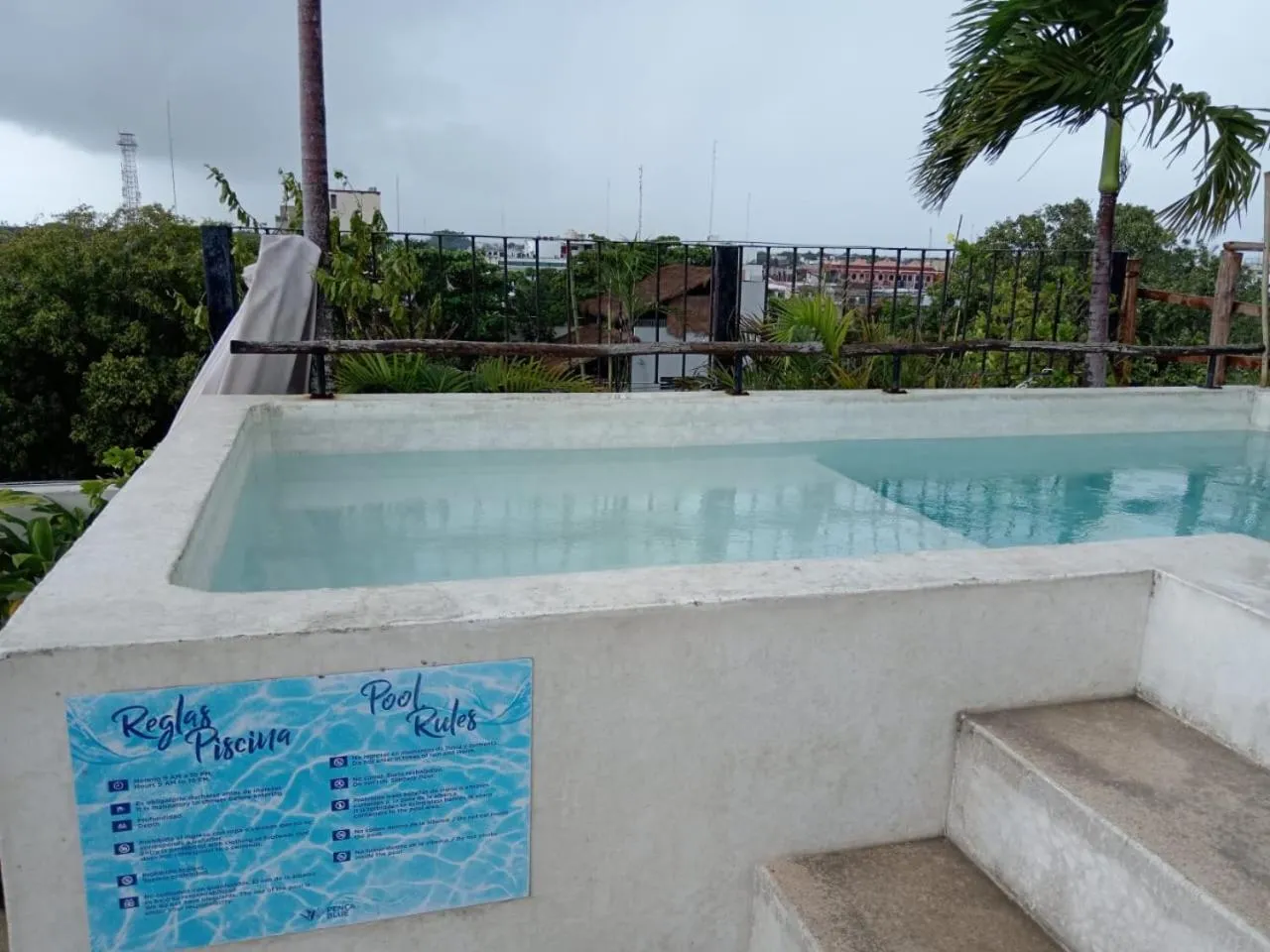 Swimming pool in Casa KOPAL Tulum