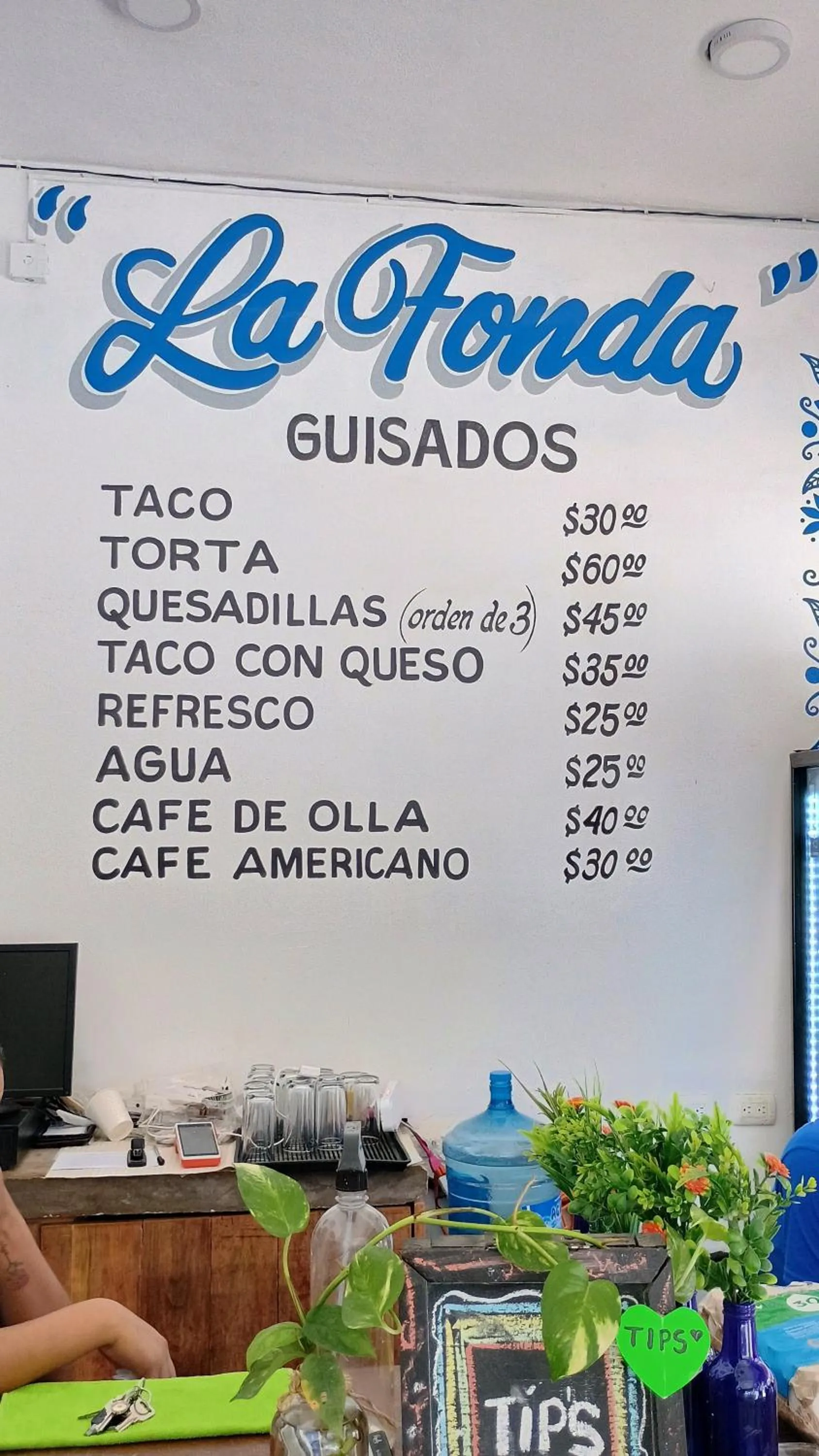 Food and drinks in Casa KOPAL Tulum