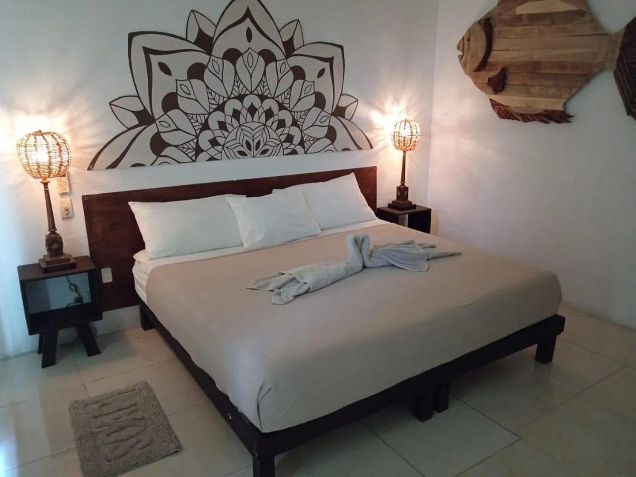 Bed in Casa KOPAL Tulum