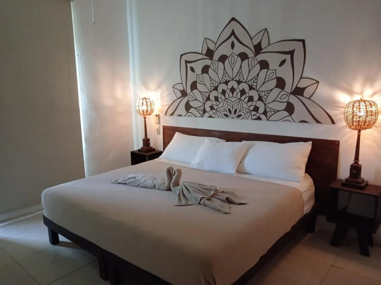 Bed in Casa KOPAL Tulum