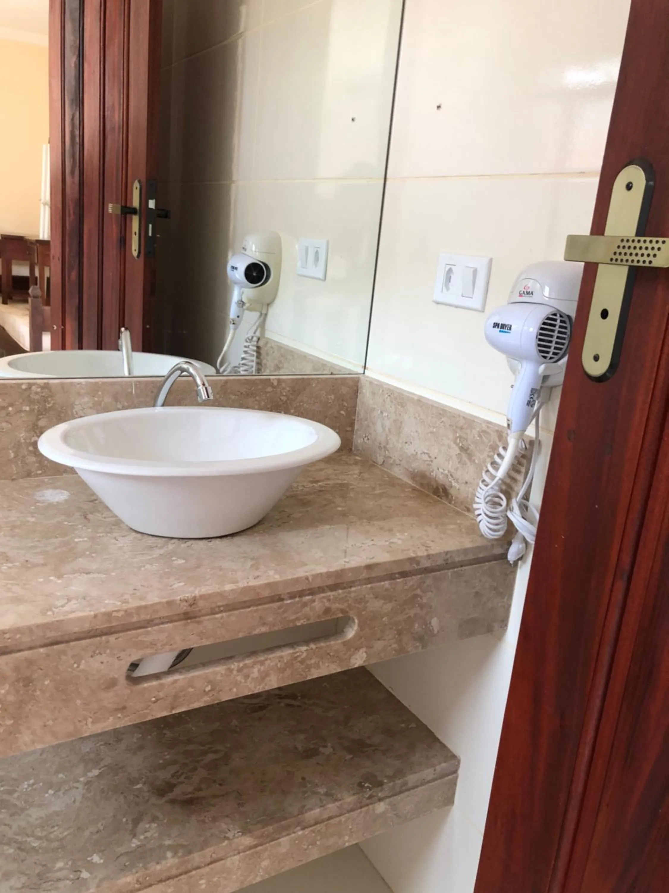 Bathroom in Pousada da Chica