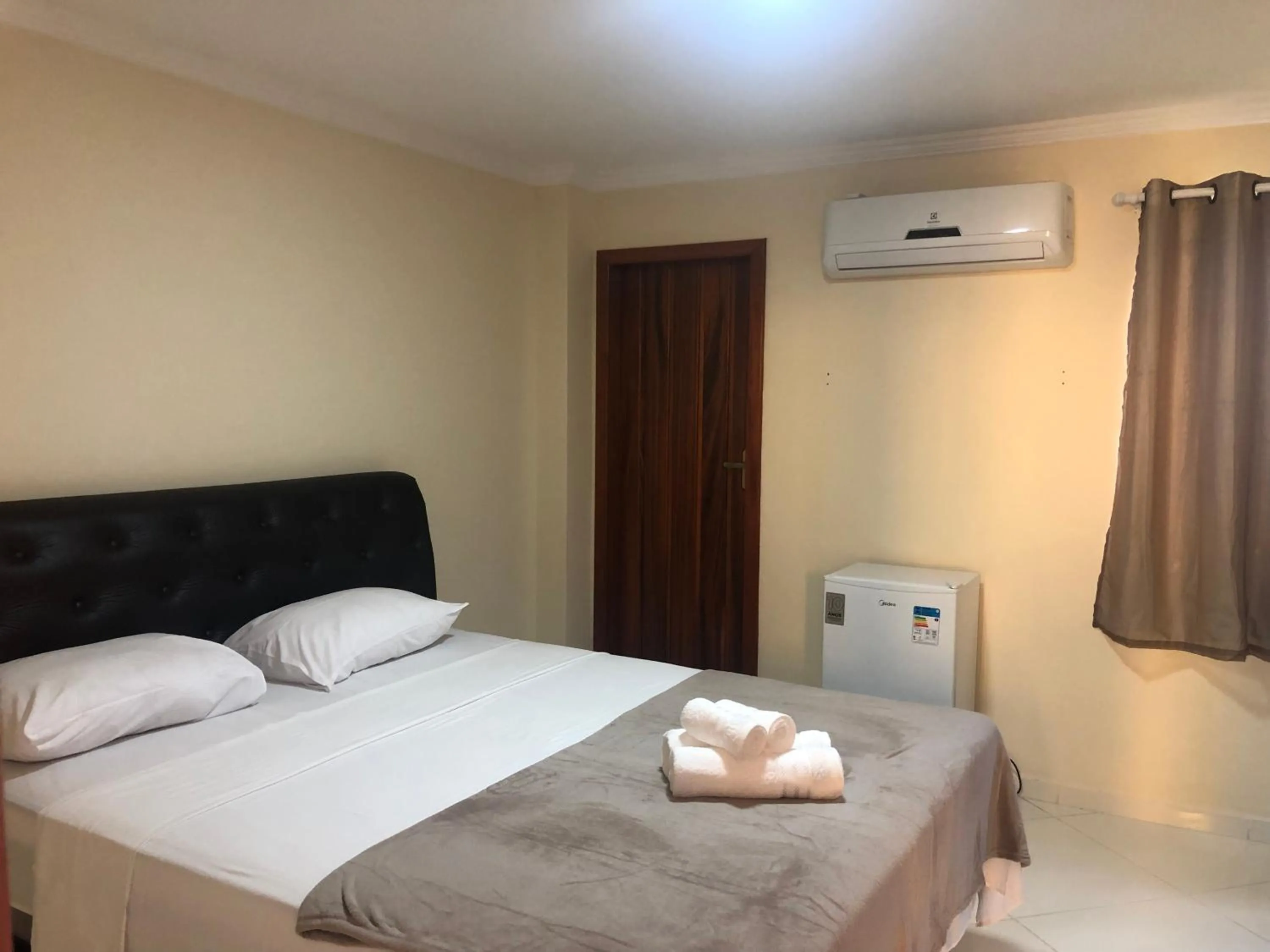 Bed in Pousada da Chica