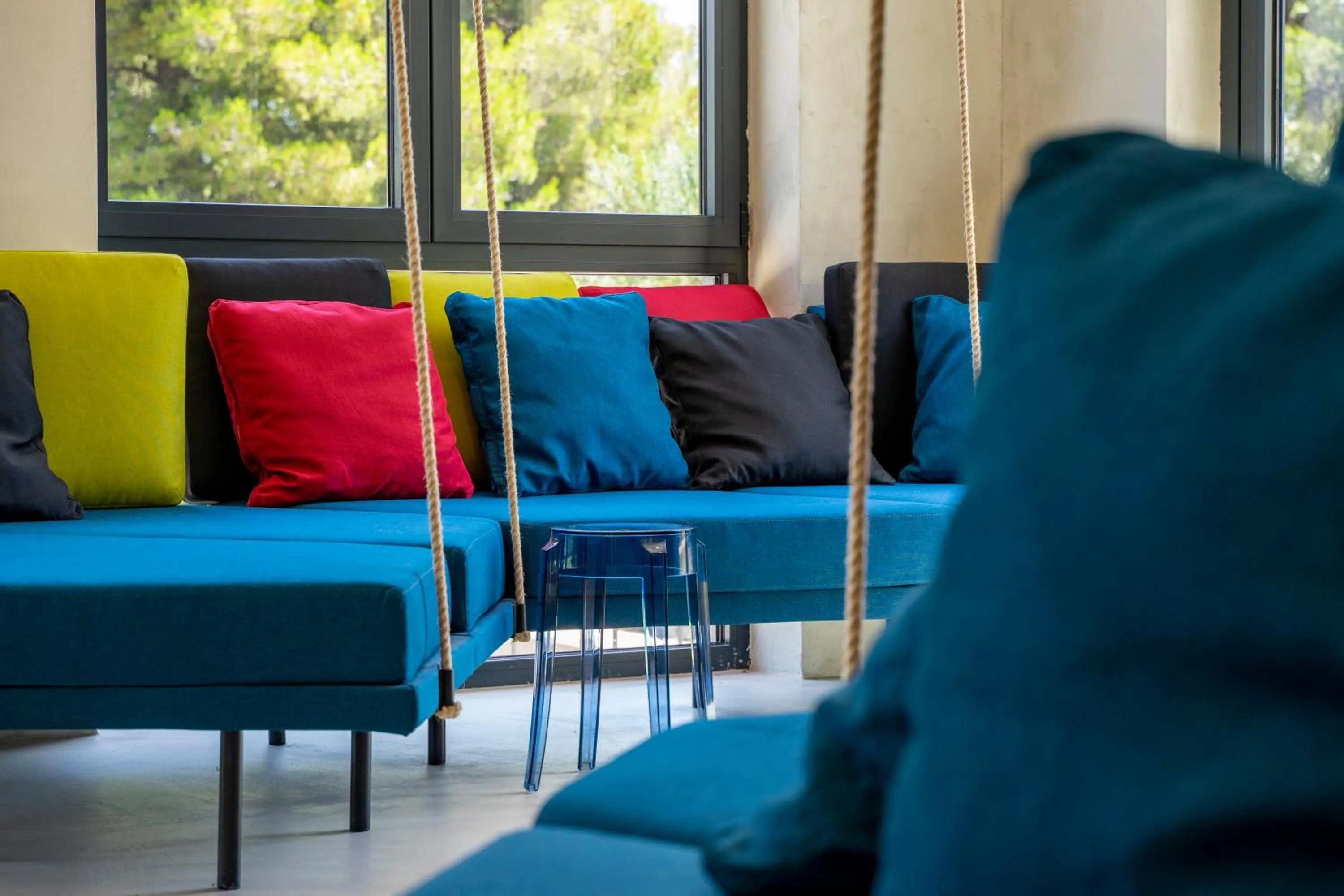 Lobby or reception in Moro Inn