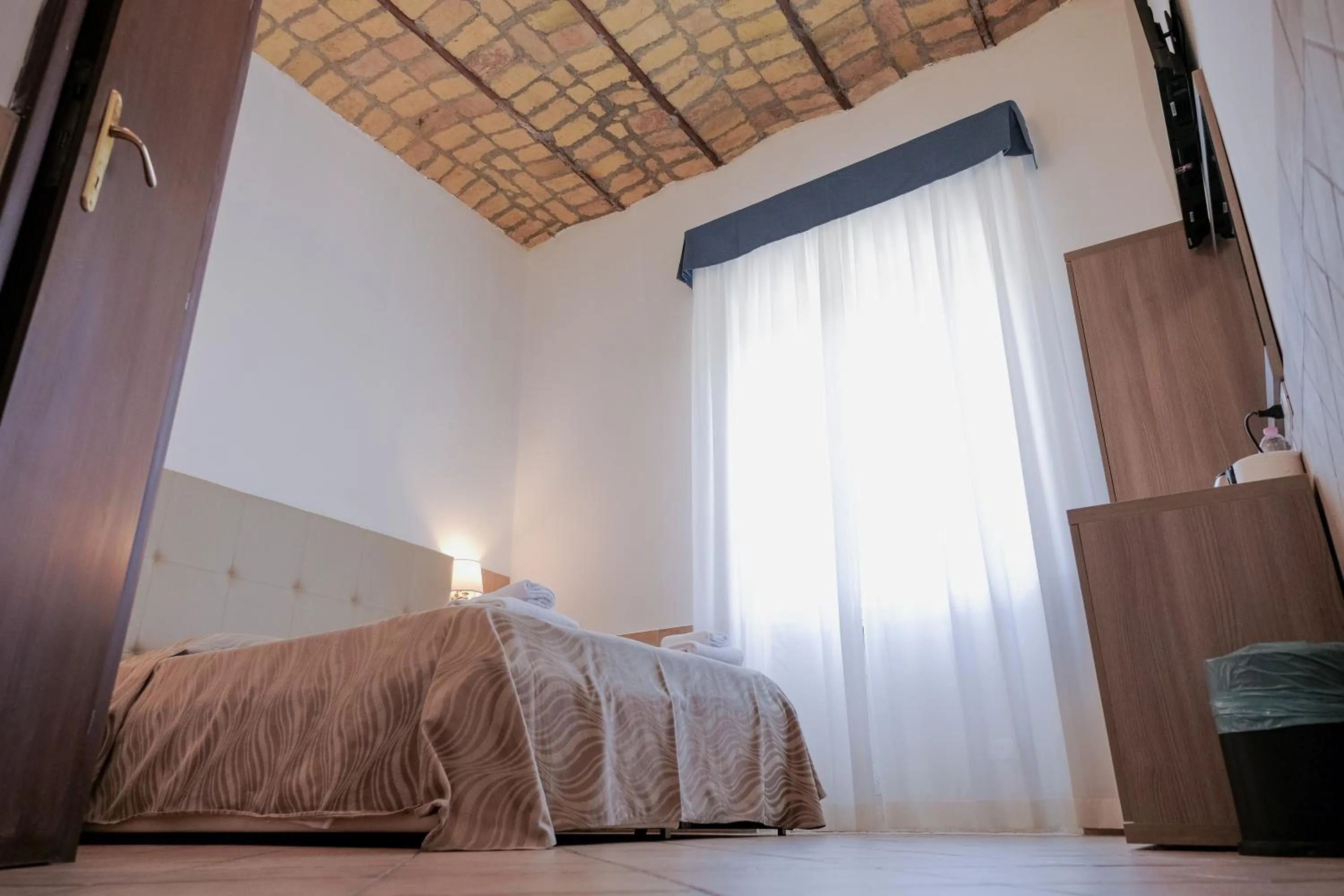 Bed in Hotel Alex Square