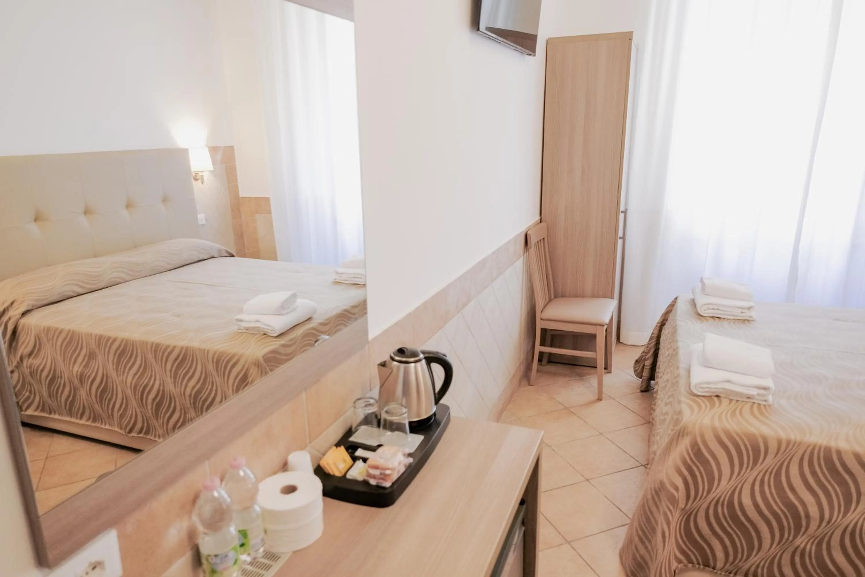 Bed in Hotel Alex Square