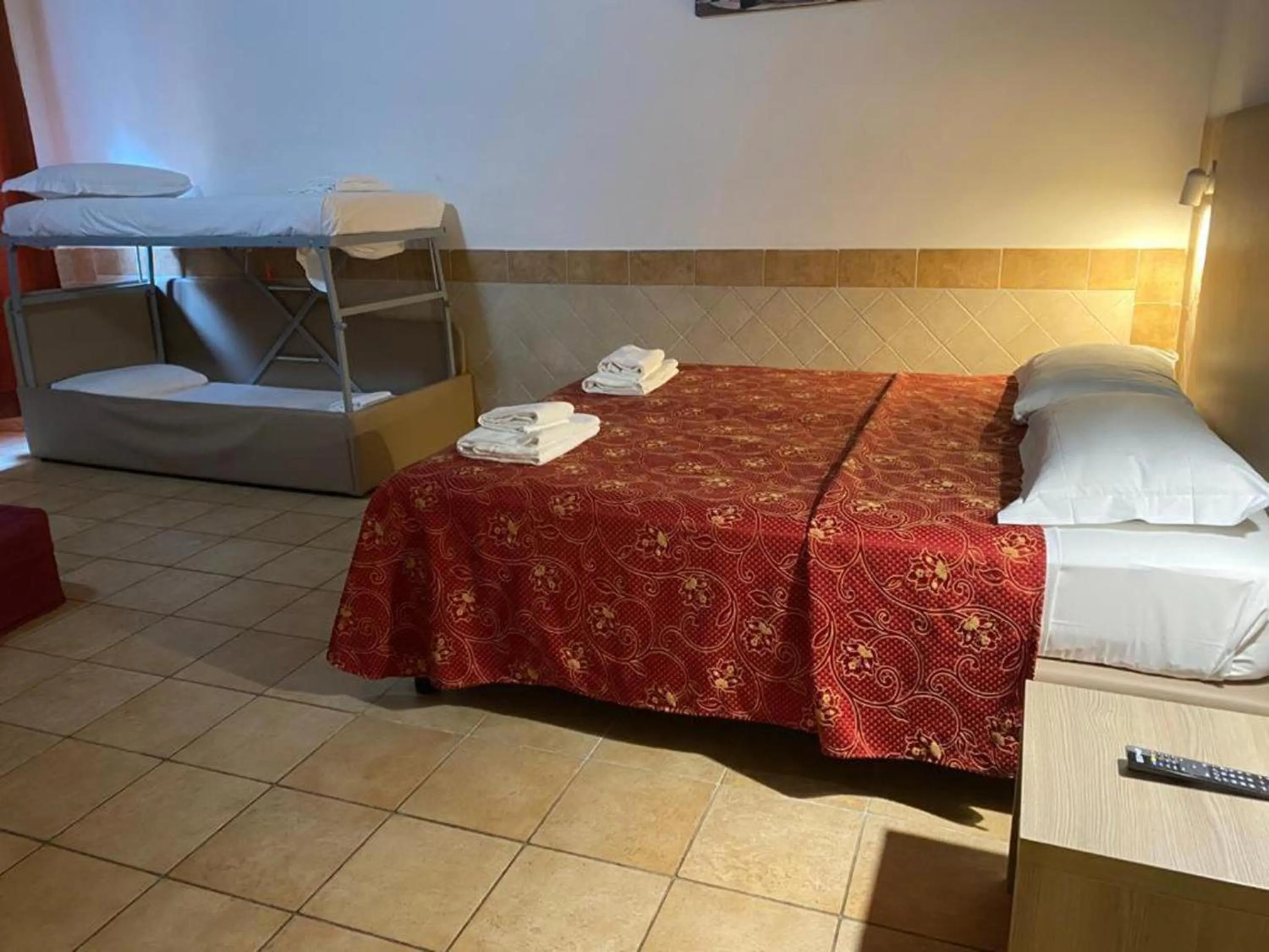 Bed in Hotel Alex Square