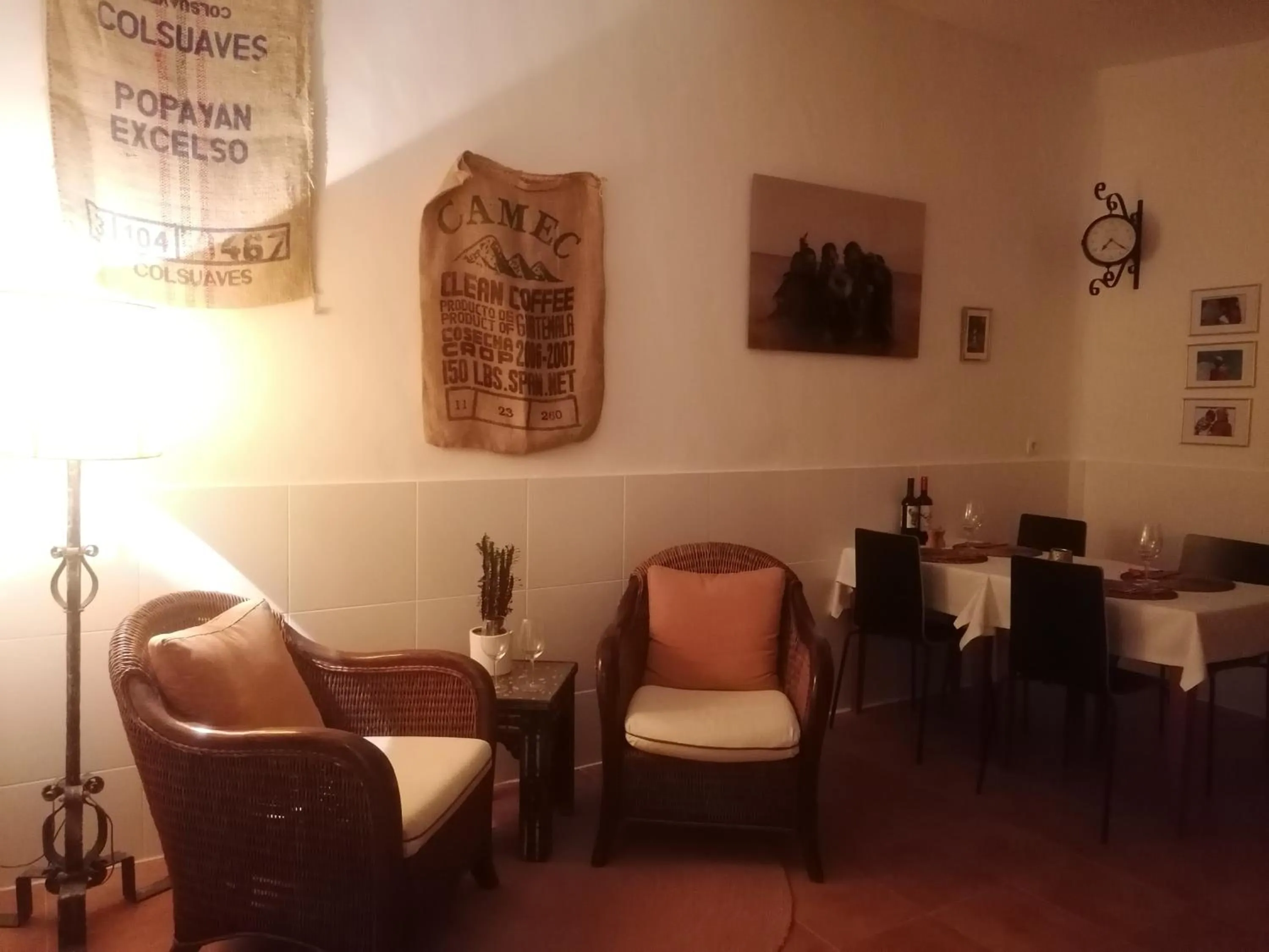 Seating area in Finca Guillermo Murcia