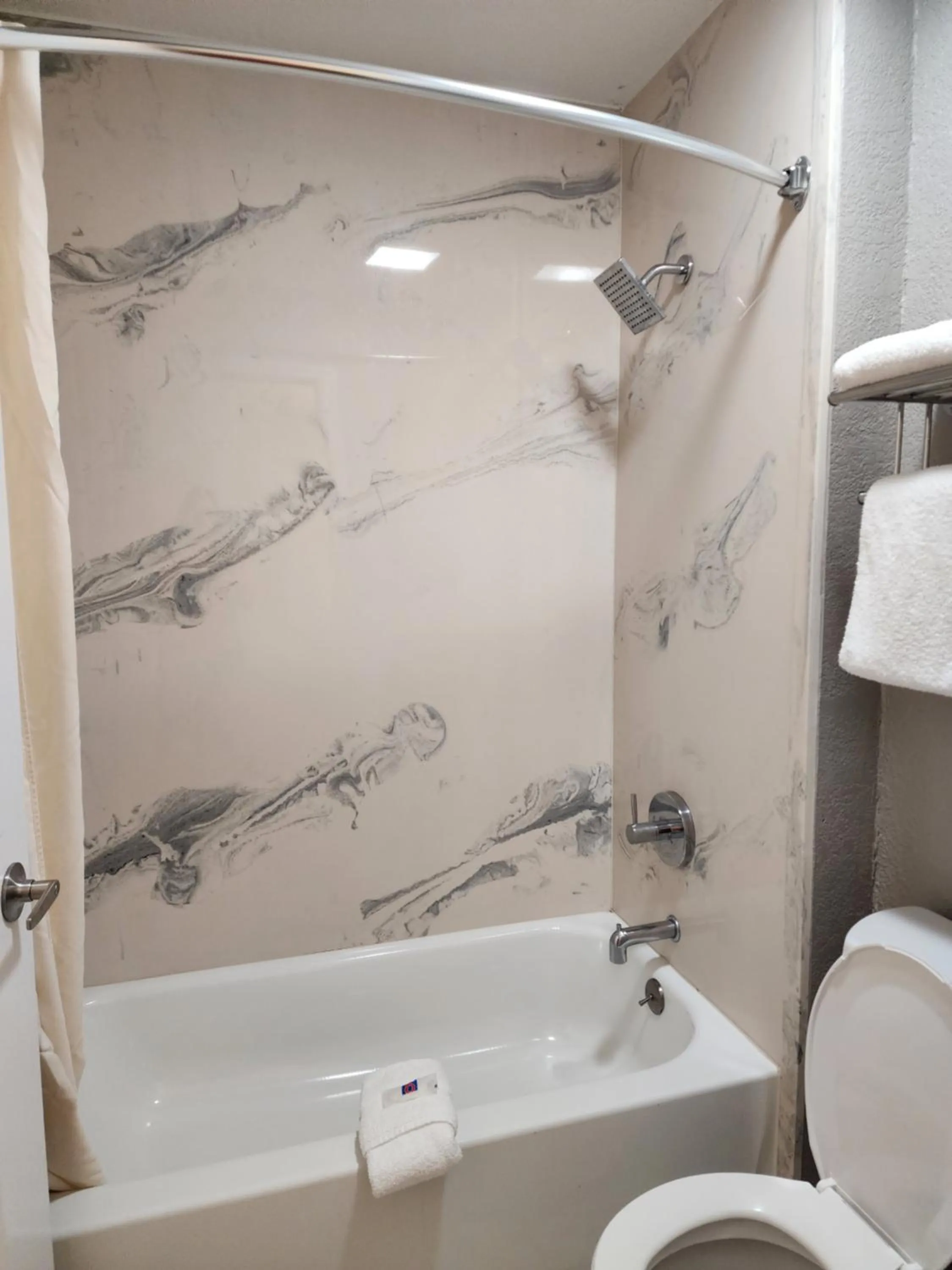 Bathroom in Motel 6 Sacramento CA Natomas