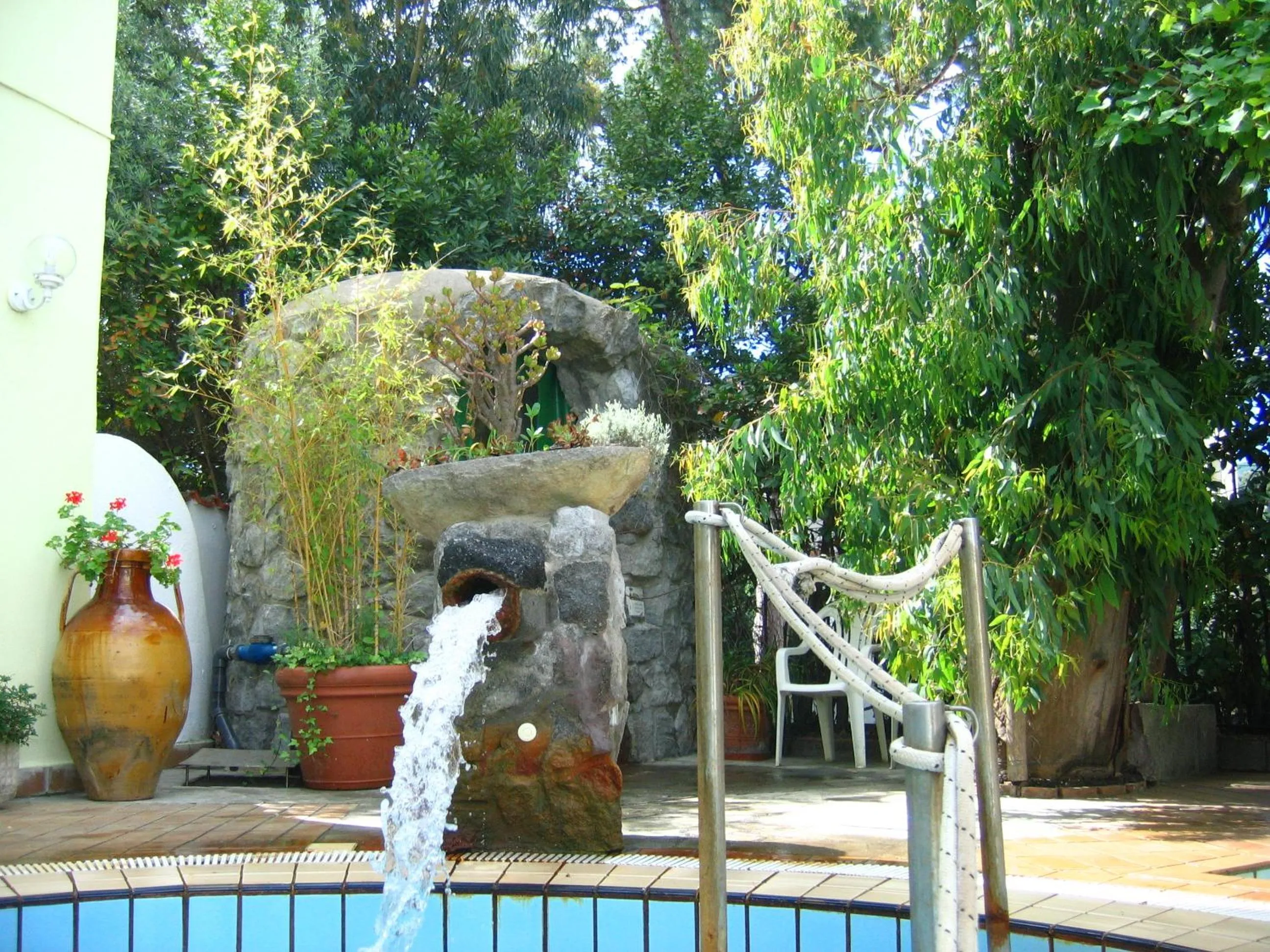 Garden in Hotel Europa