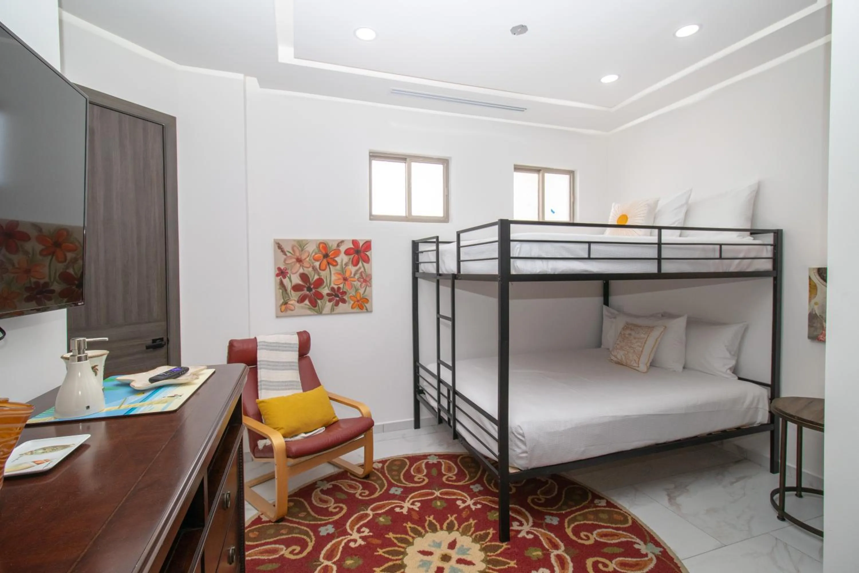 Bed in Esmeralda Beach Resort