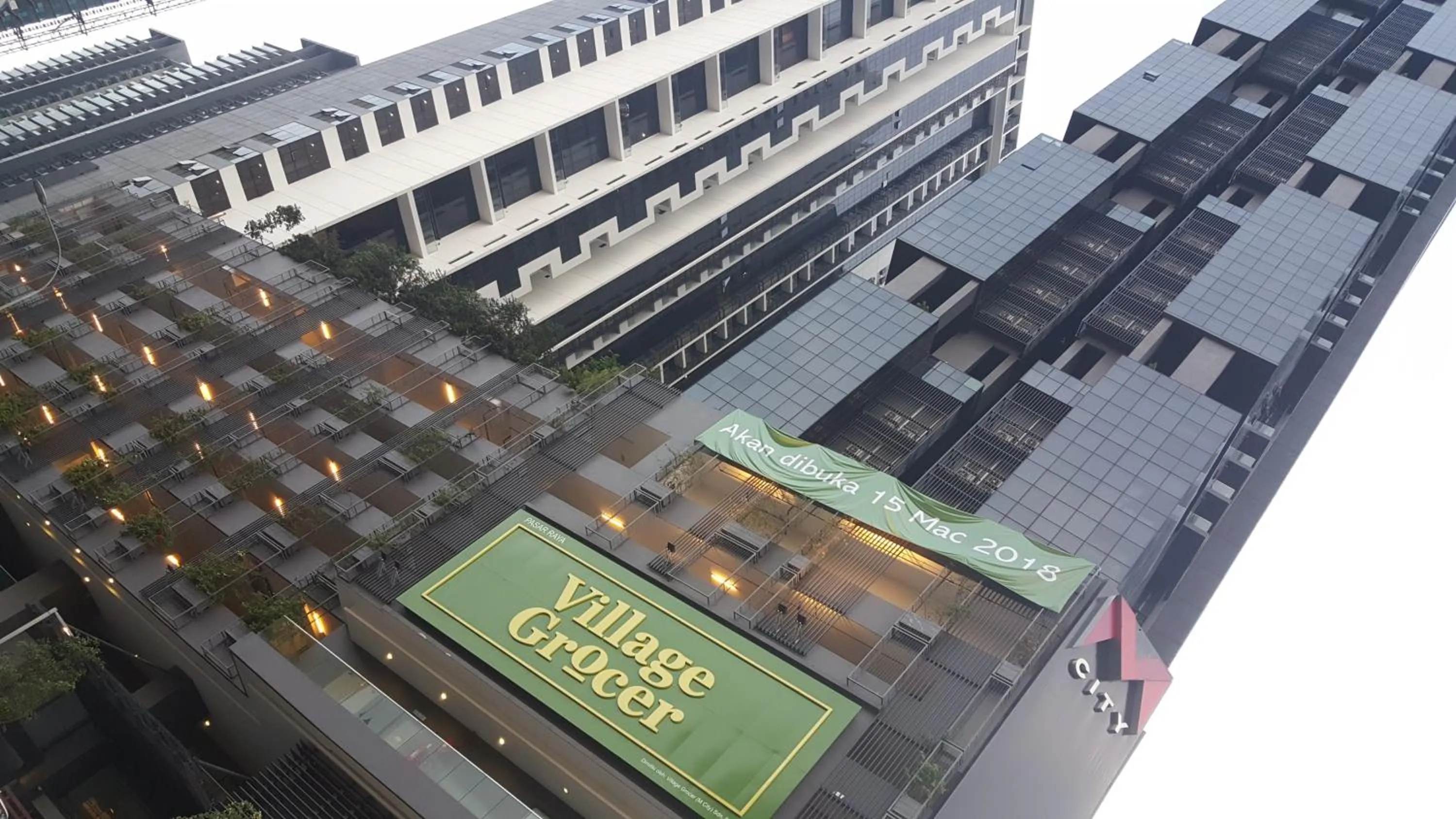 Property building in MCity Jalan Ampang KLCC