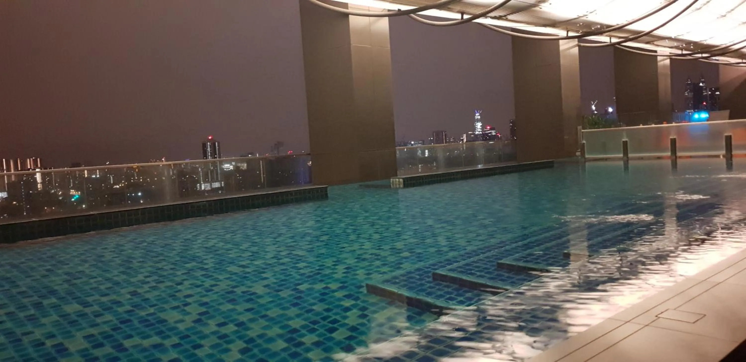 Swimming pool in MCity Jalan Ampang KLCC