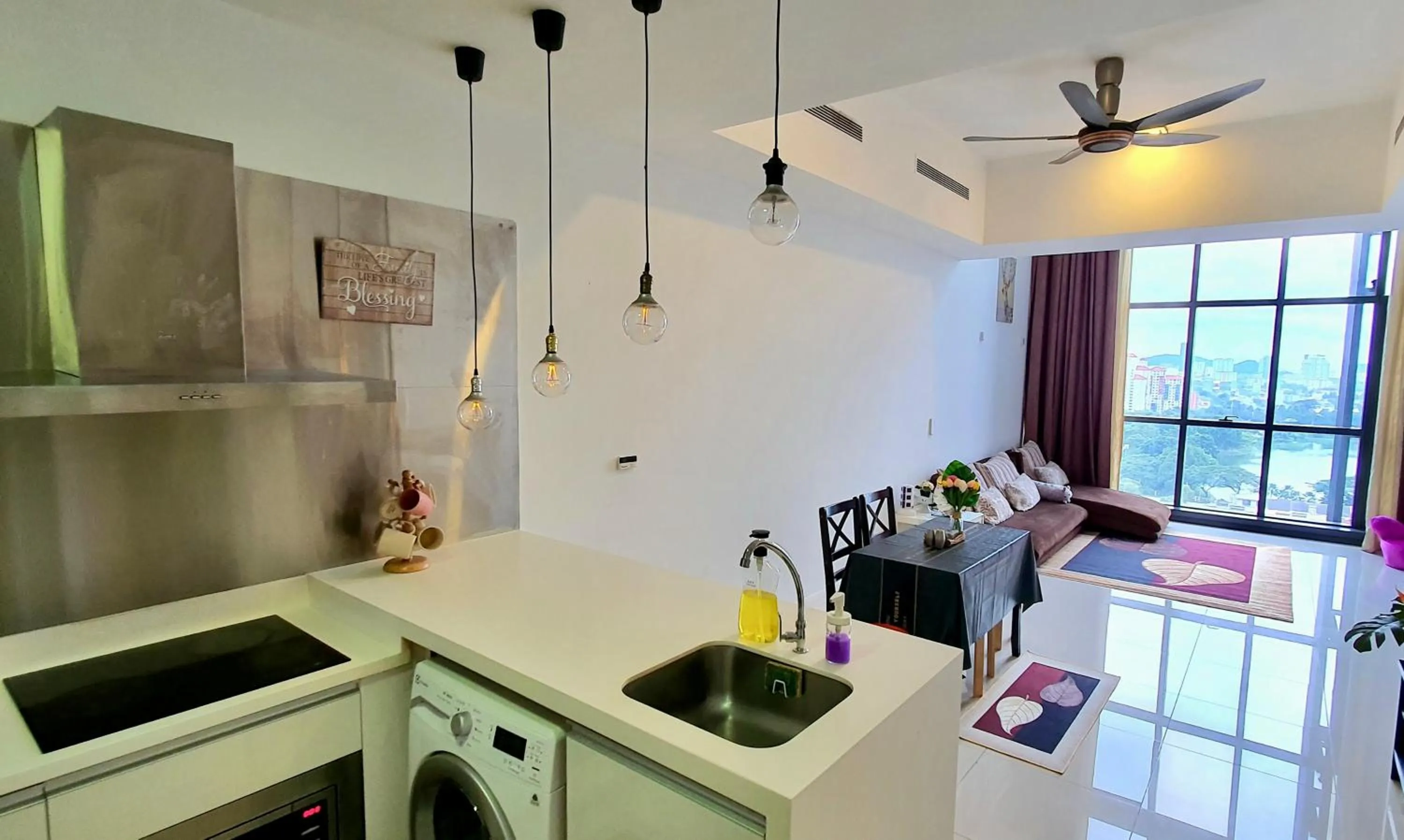 Kitchen or kitchenette in MCity Jalan Ampang KLCC