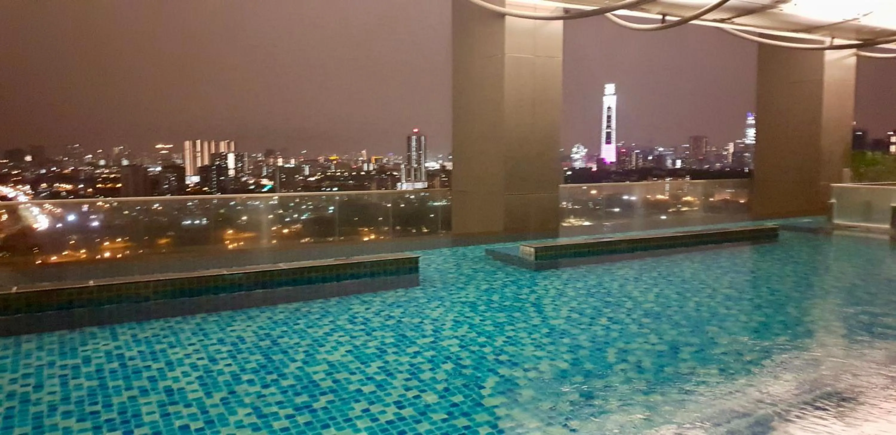 Swimming pool in MCity Jalan Ampang KLCC