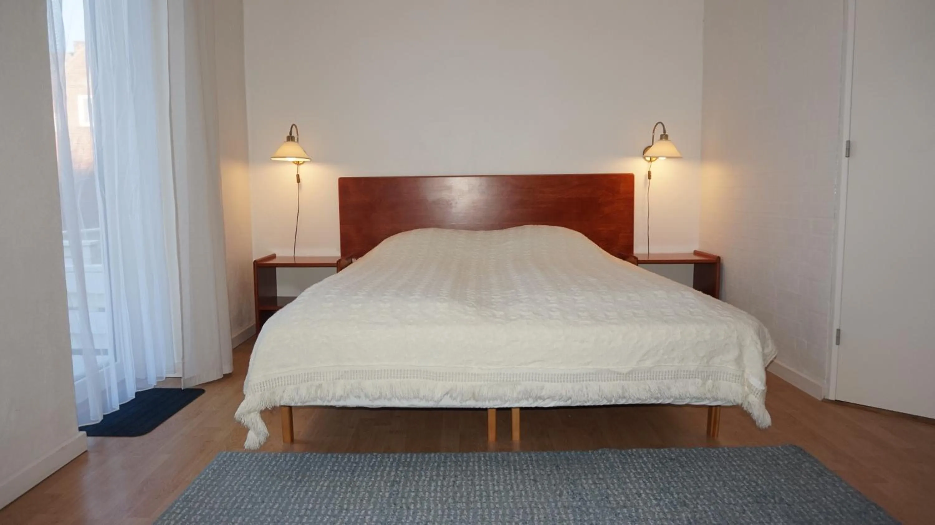 Bed in Børglum Mejeri Hotel