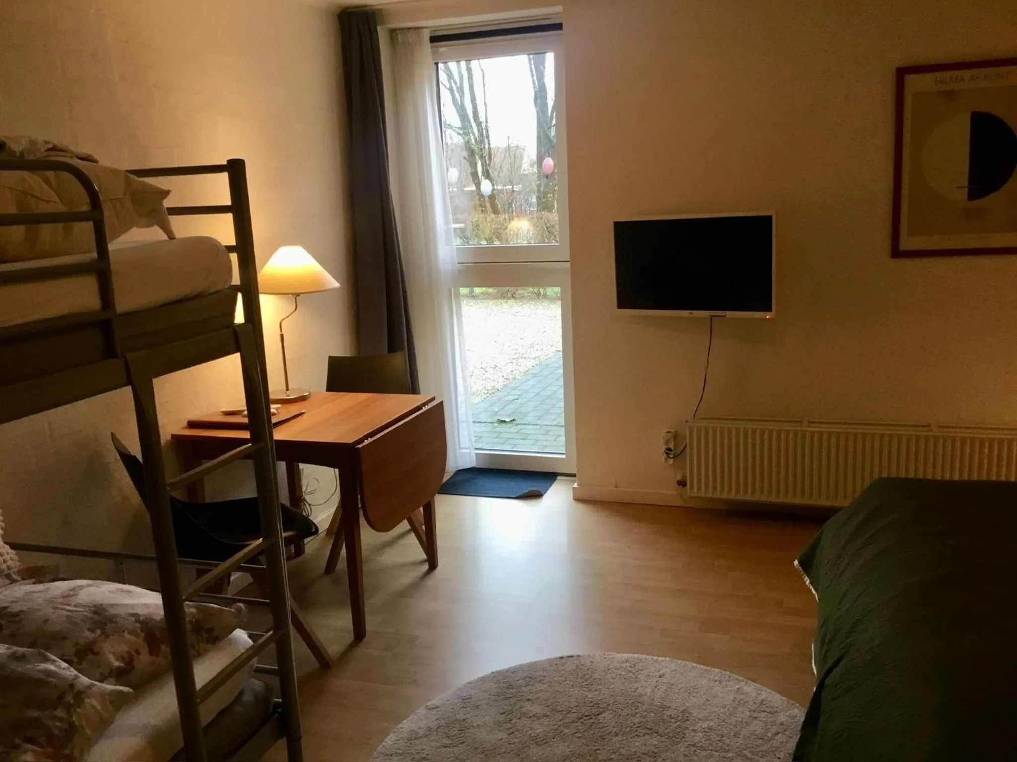 Bed in Børglum Mejeri Hotel