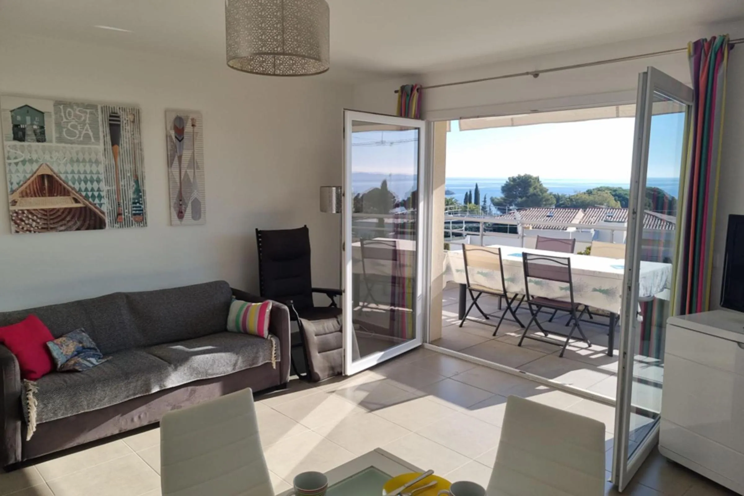 Apt With Pool Magnificent Sea View 80m To Beach