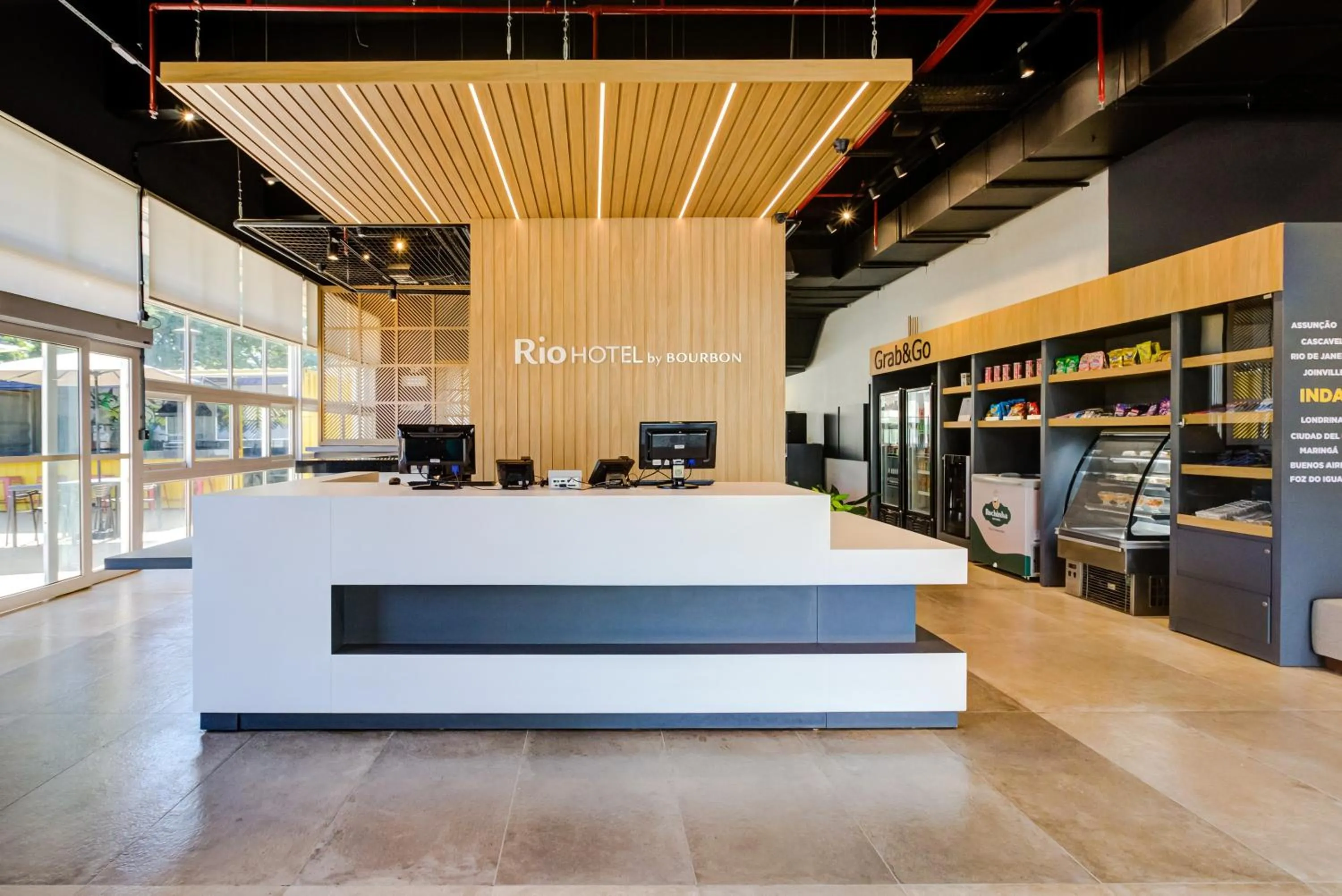 Lobby or reception in Rio Hotel by Bourbon Indaiatuba