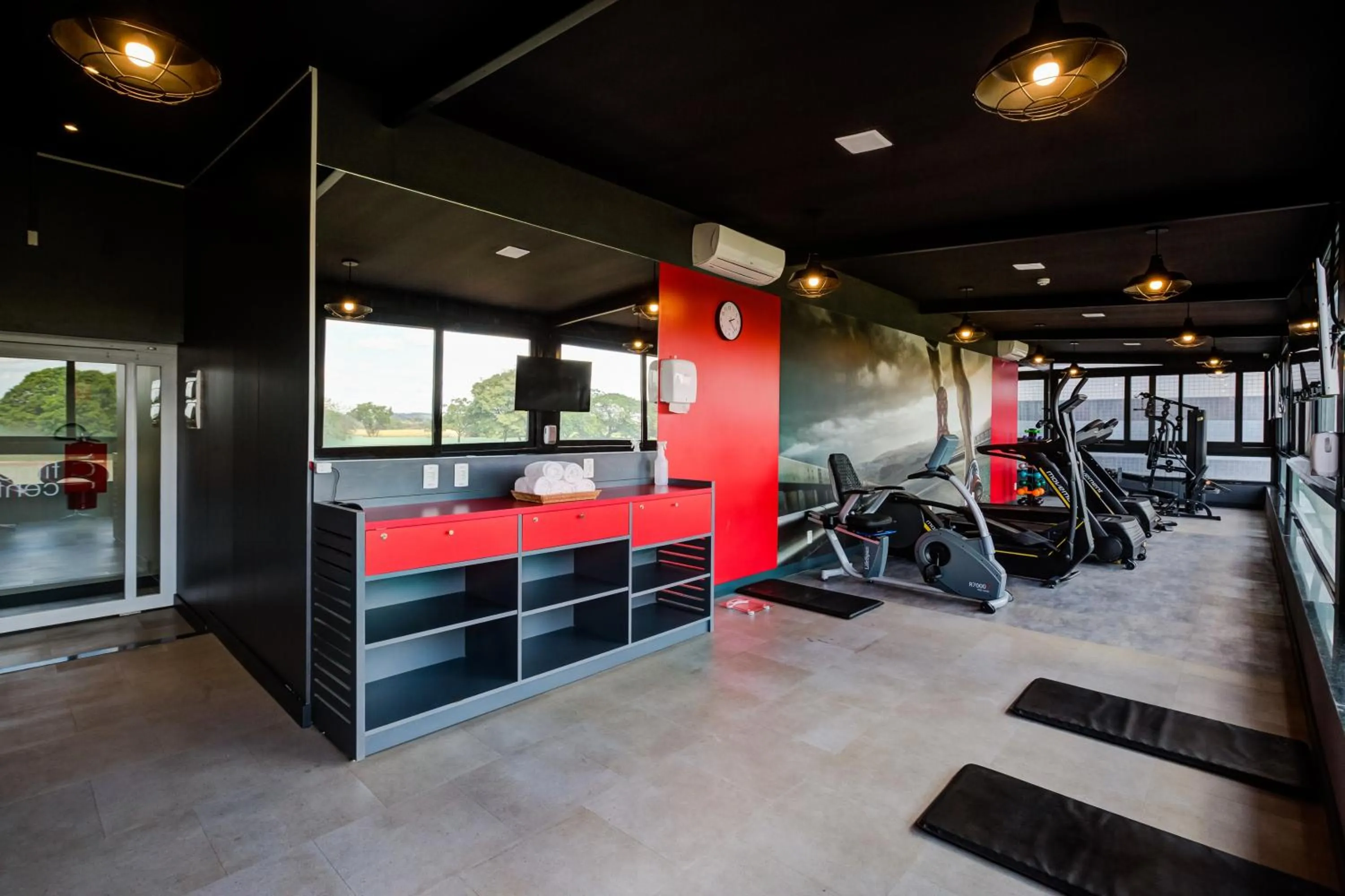 Fitness centre/facilities in Rio Hotel by Bourbon Indaiatuba