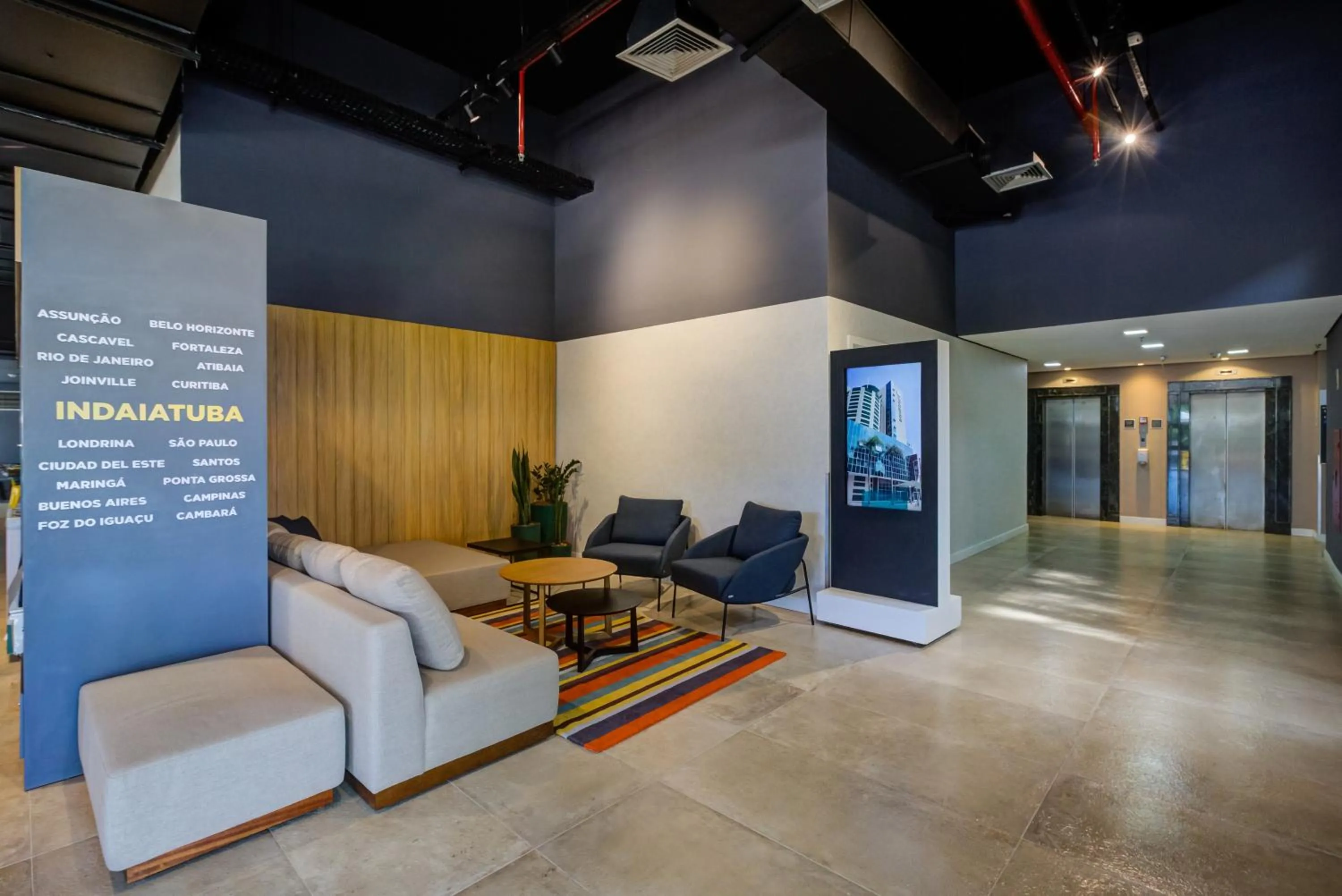 Lobby or reception in Rio Hotel by Bourbon Indaiatuba