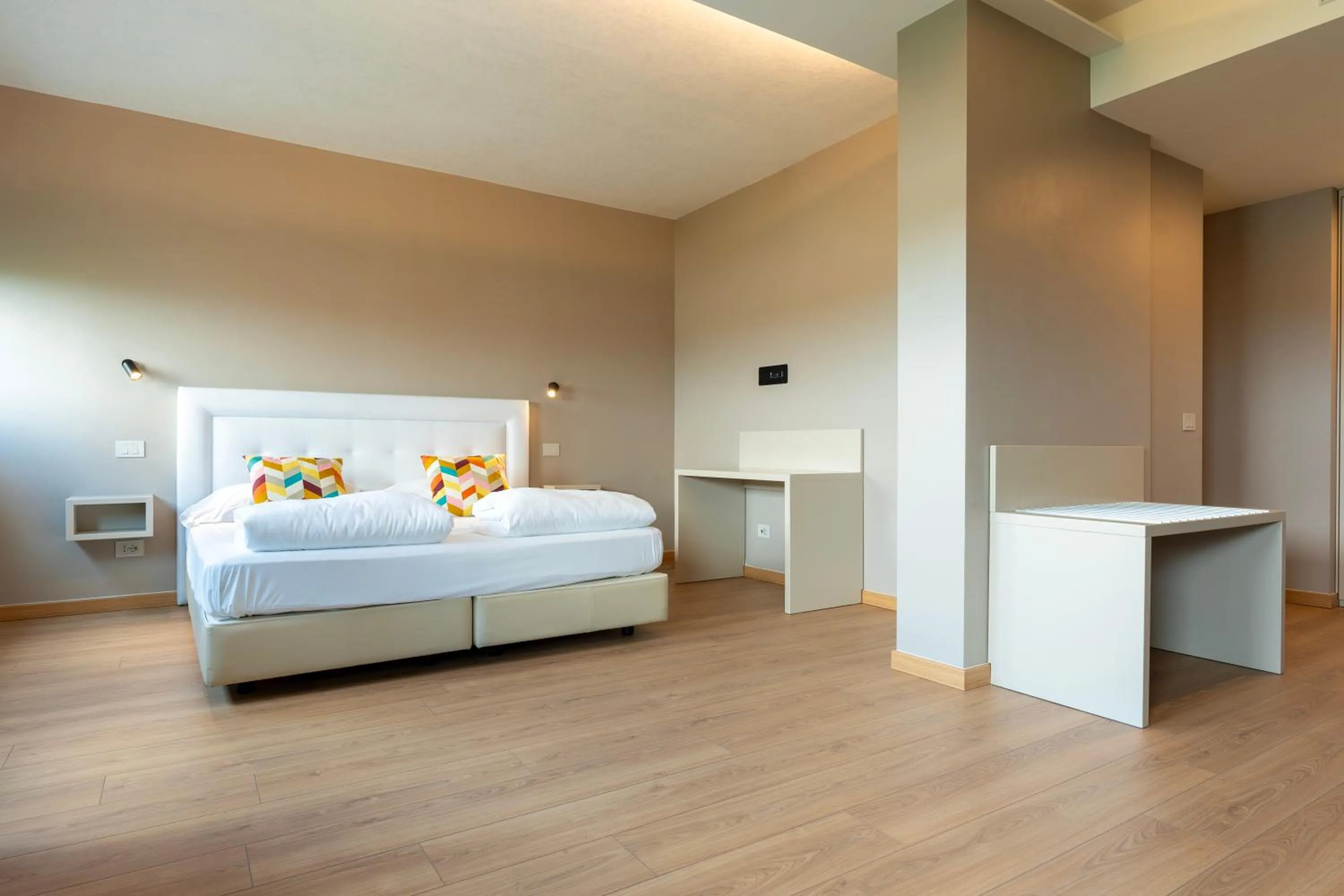 Bedroom, Bed in Hotel Saccardi & Spa - Adults Only