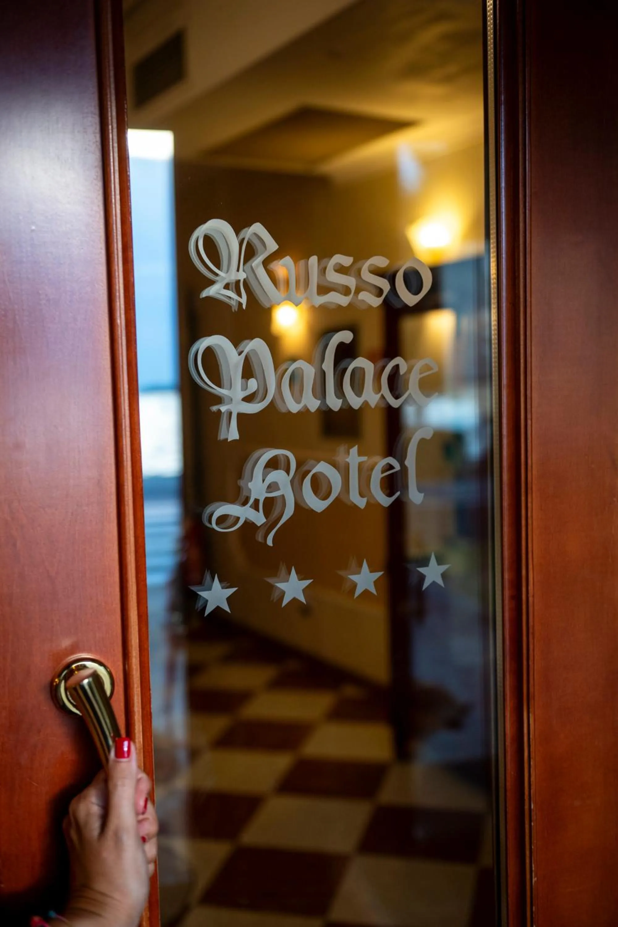 Facade/entrance in Hotel Russo Palace