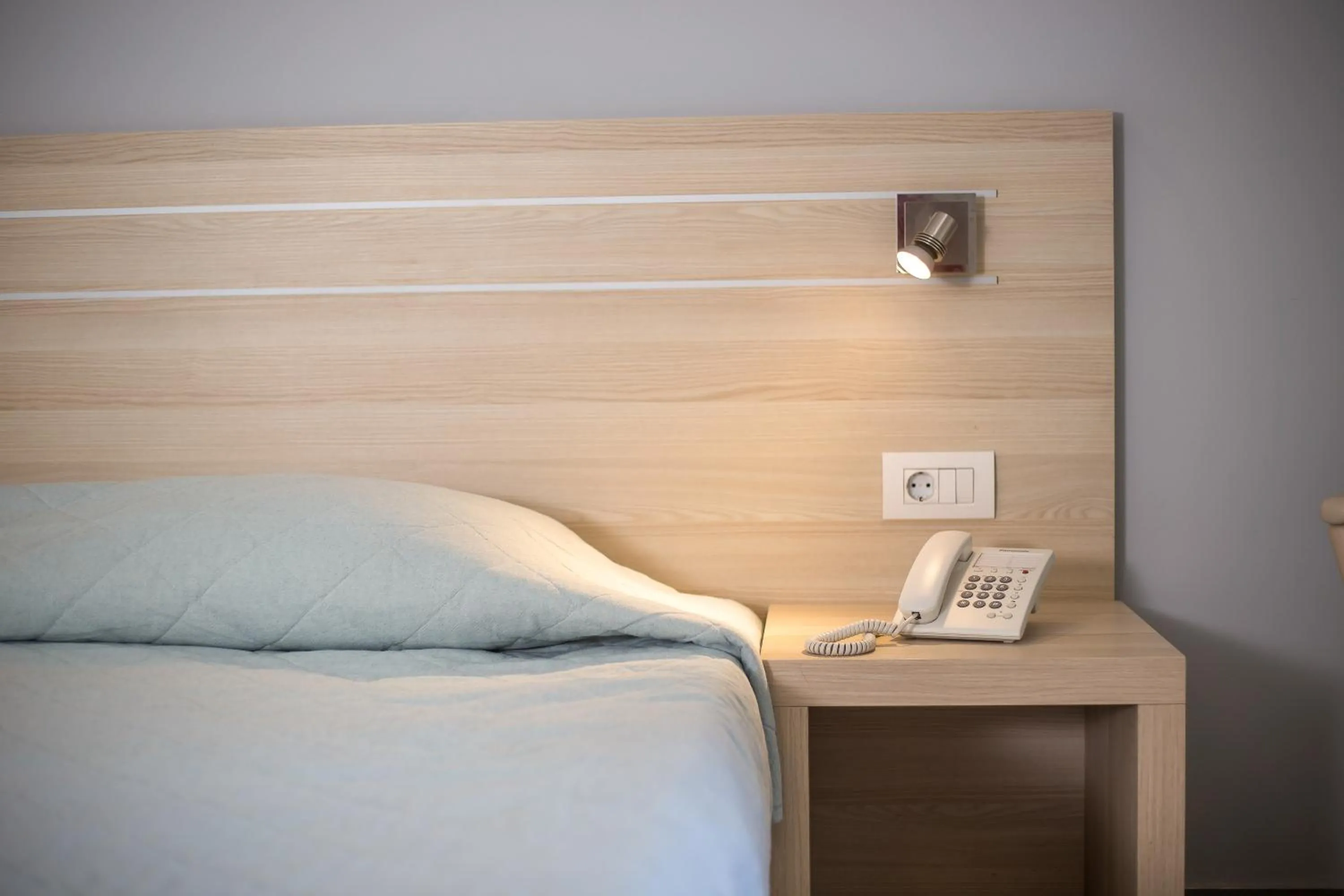 Bed in Hotel Niriides Beach