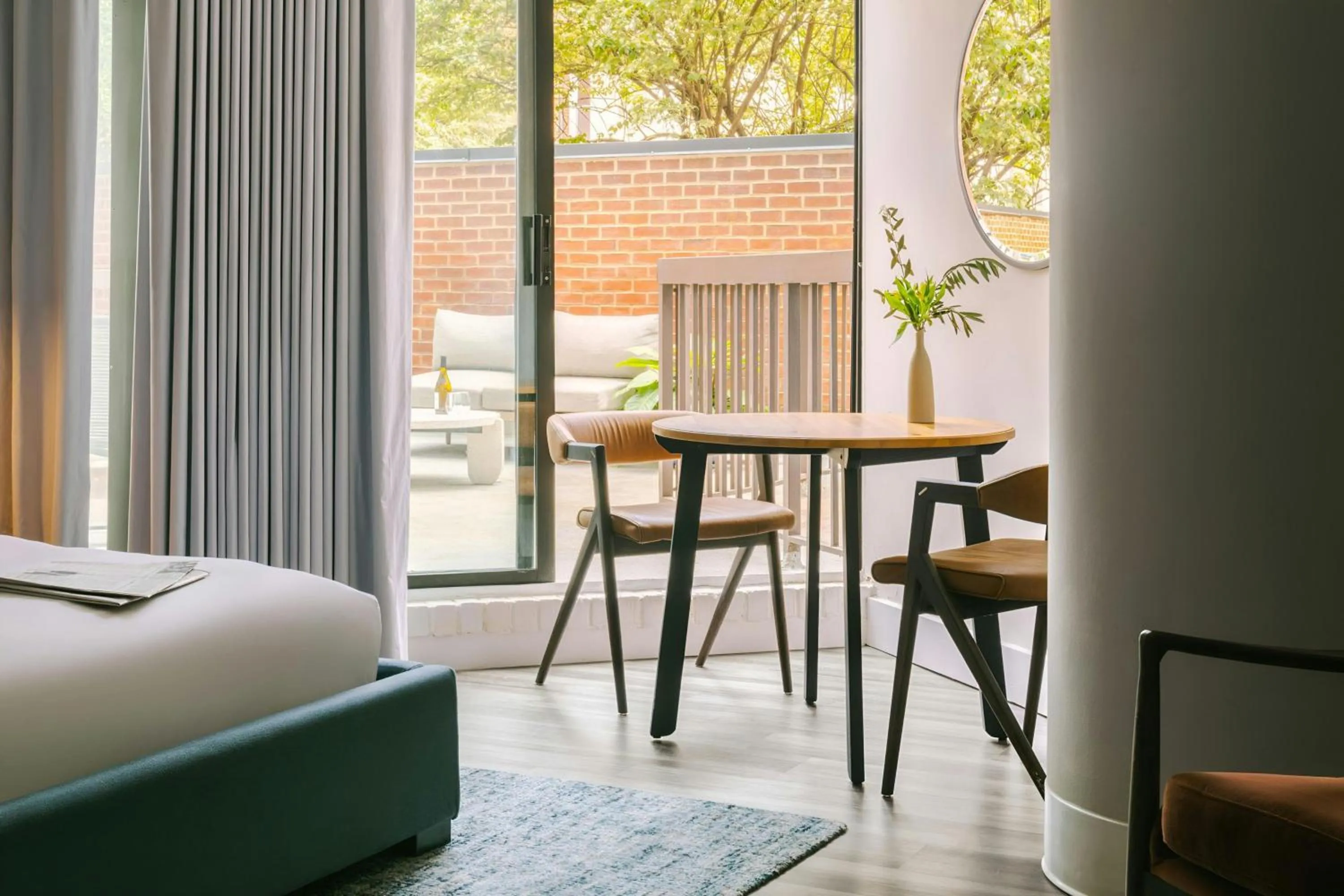 Bedroom, Bed in Sonder by Marriott Bonvoy Georgetown C&O Apartments Georgetown