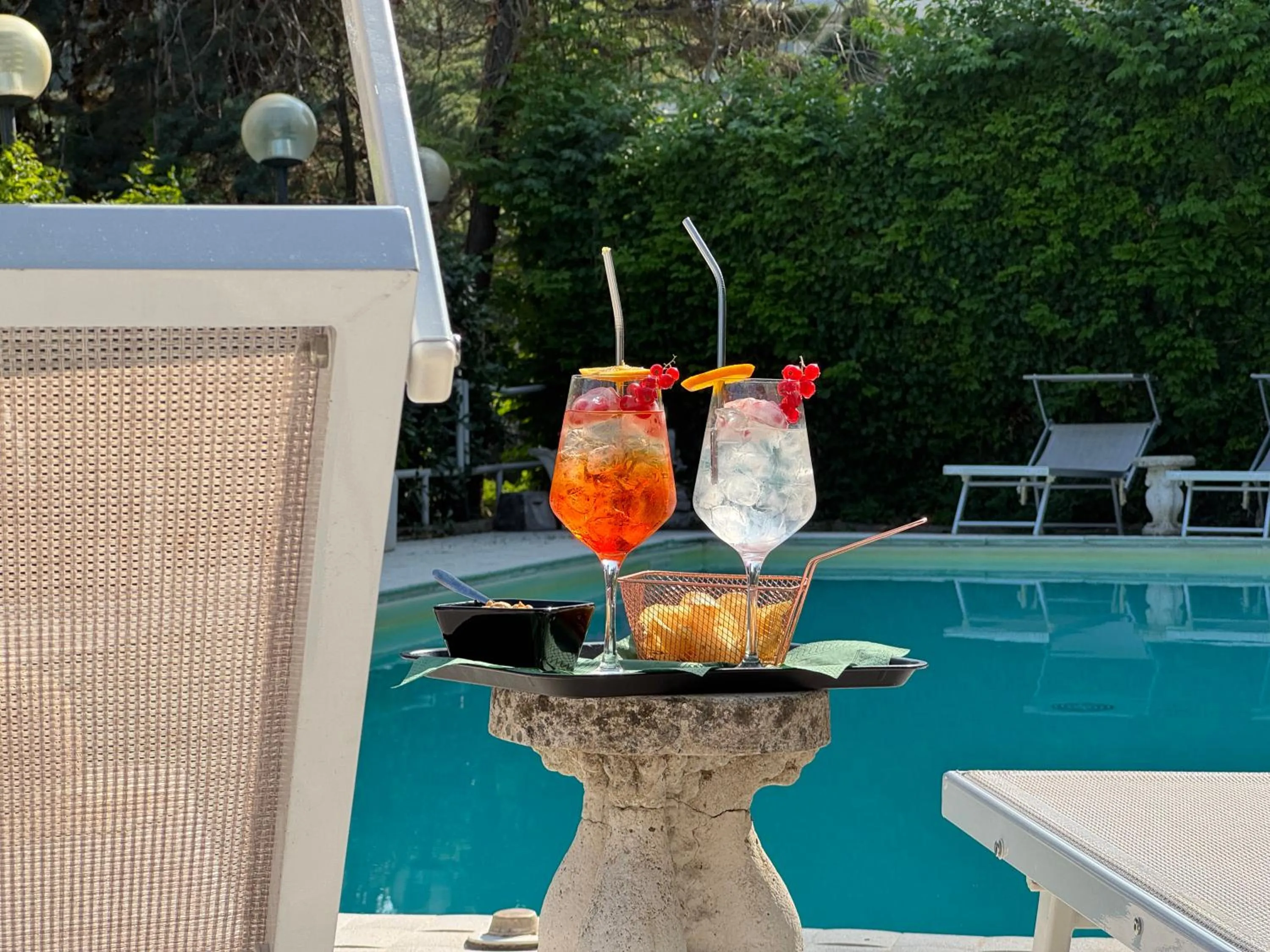 Pool view in Grand Hotel Terme & SPA - Chianciano