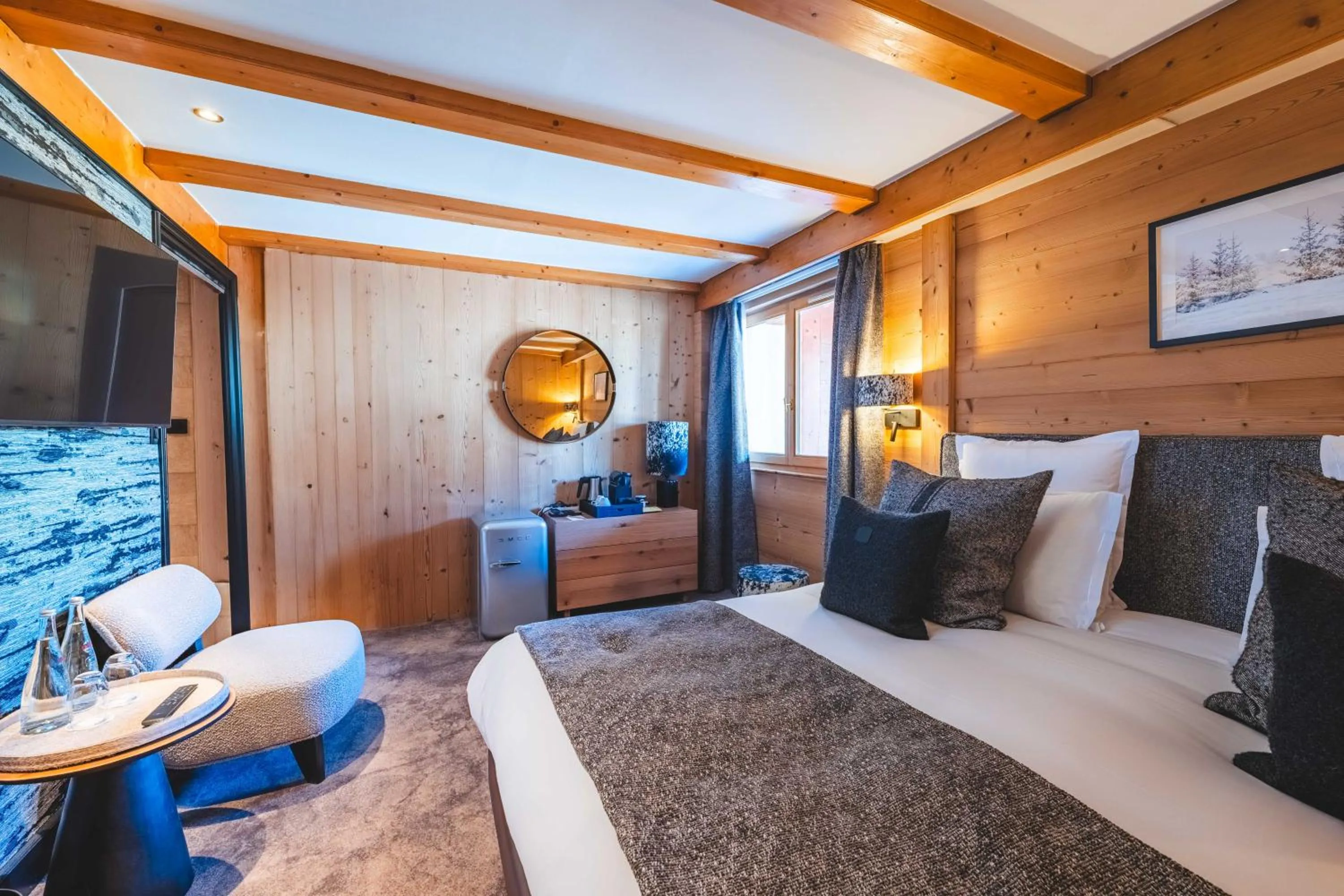 Photo of the whole room, Bed in Hotel Carlina