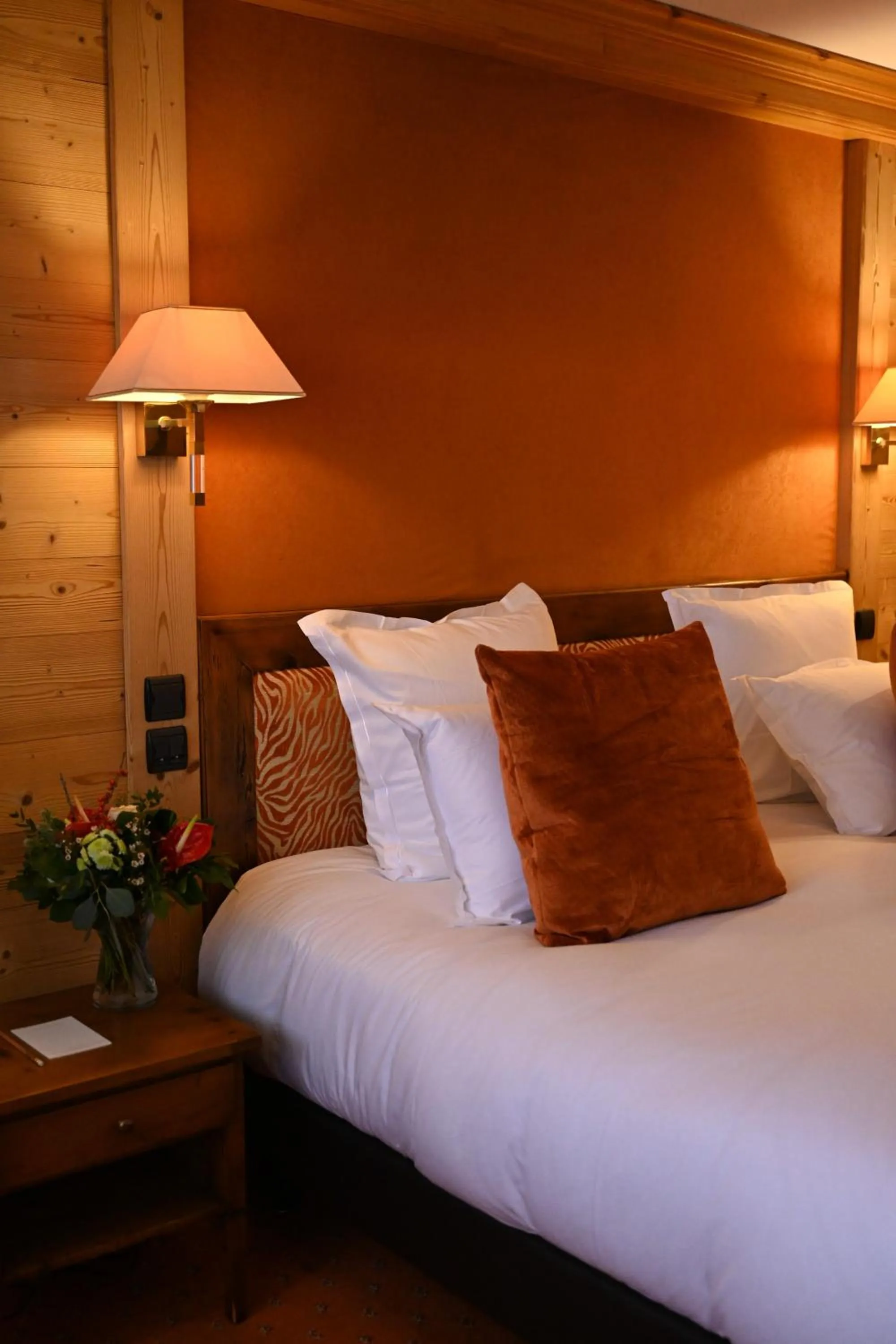 Bedroom, Bed in Hotel Carlina