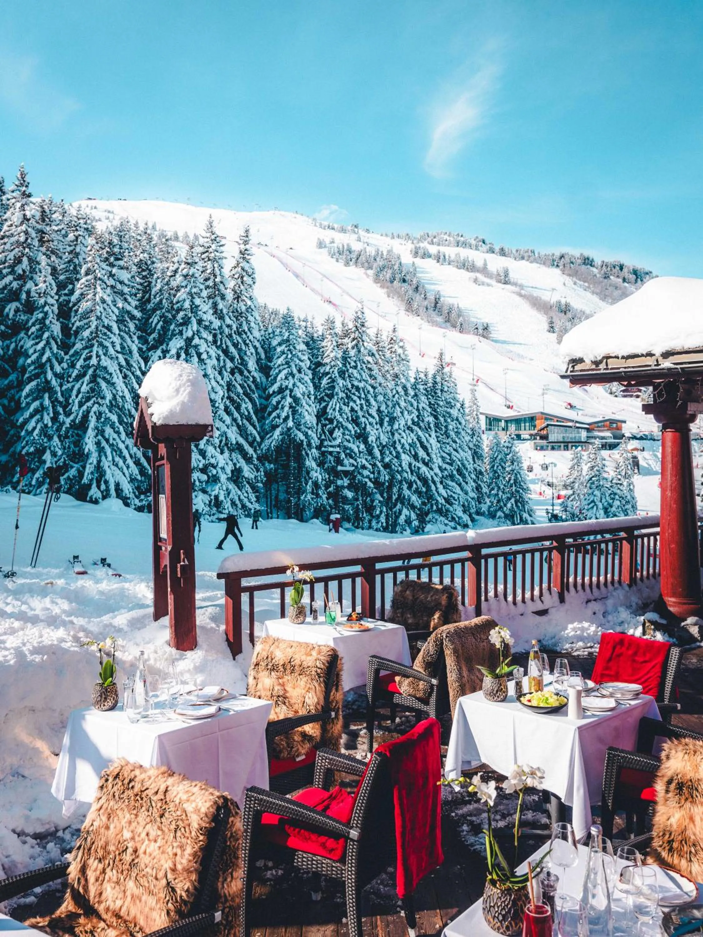Patio in Hotel Carlina