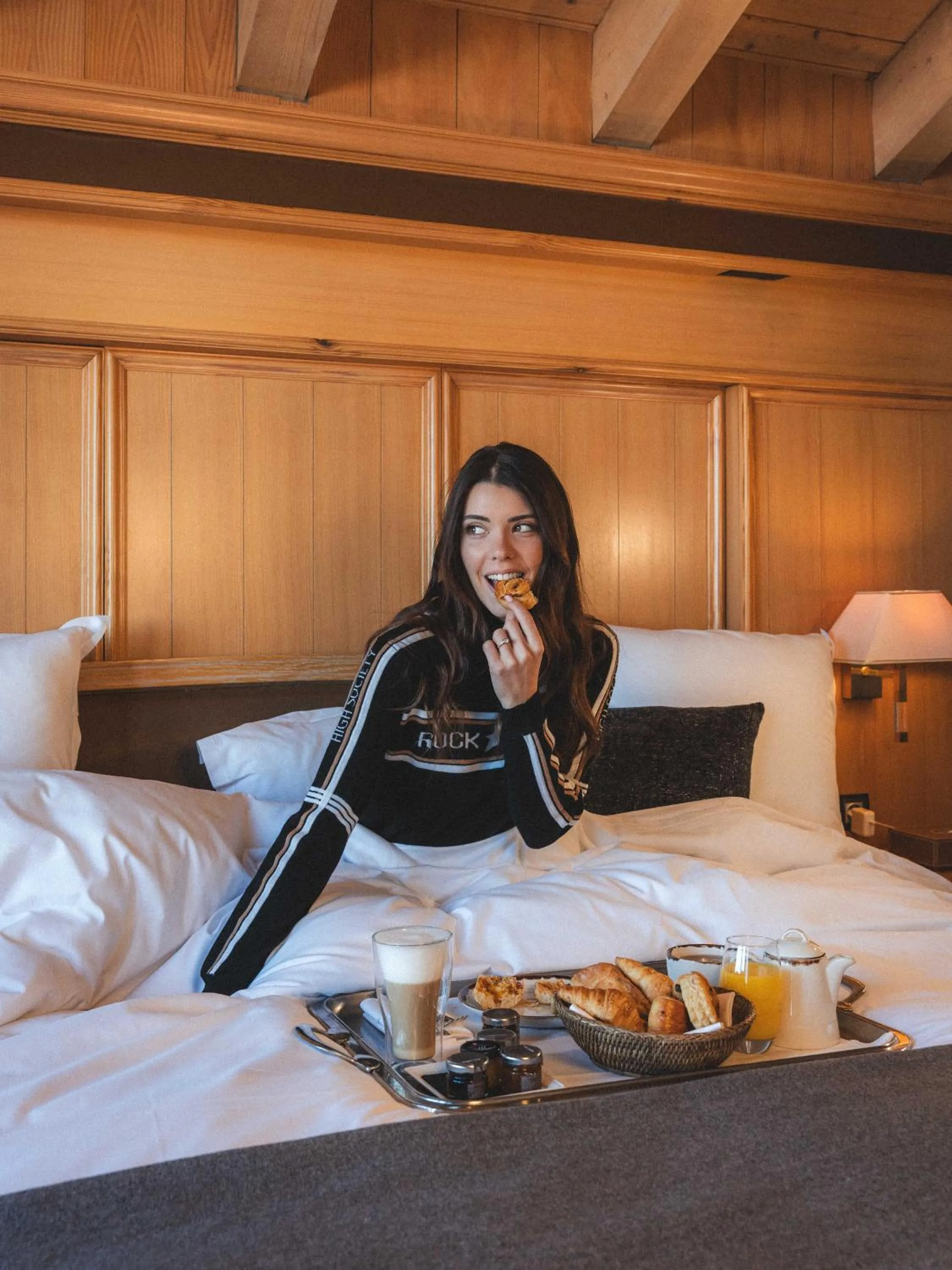 Bedroom, Bed in Hotel Carlina