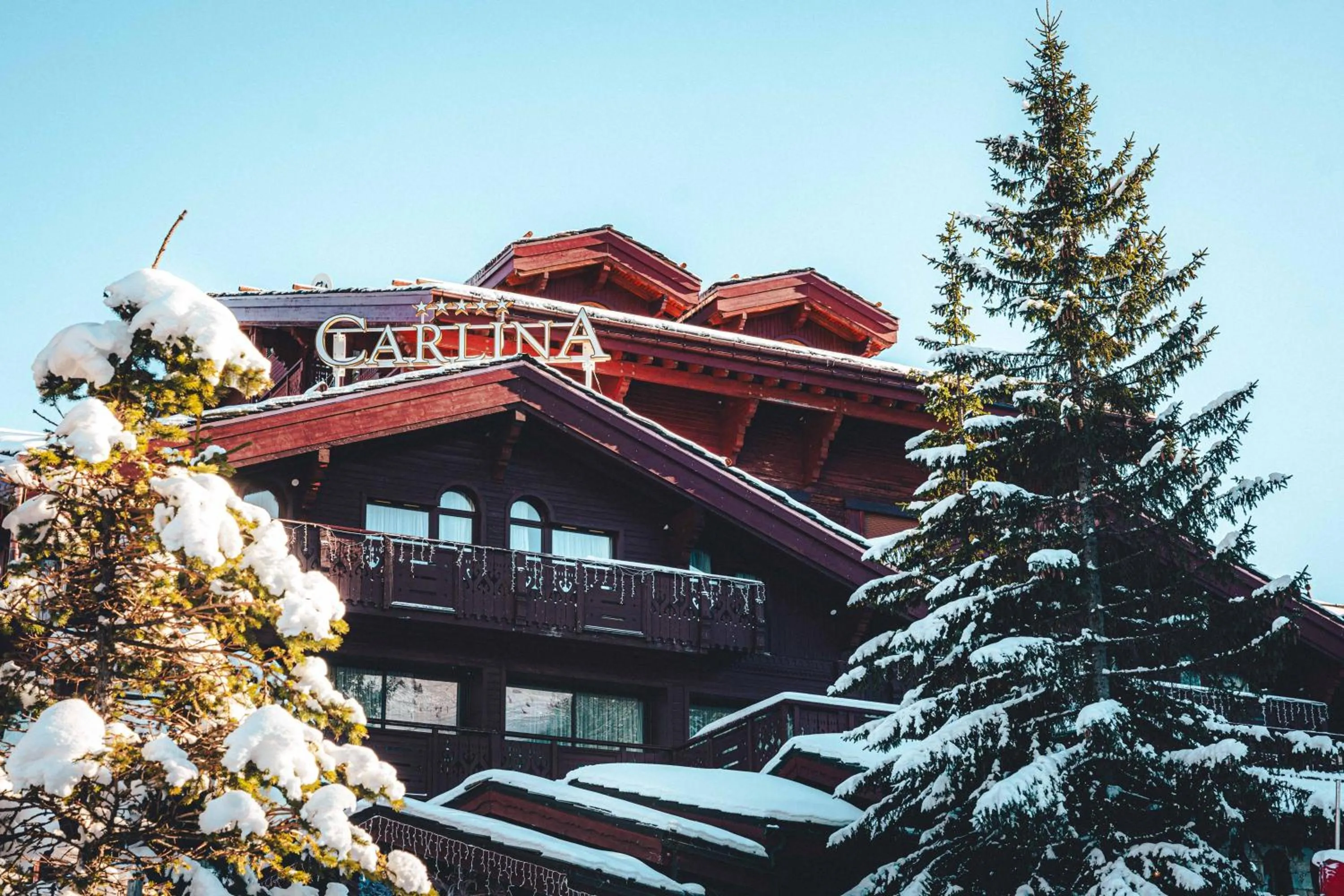 Property building in Hotel Carlina