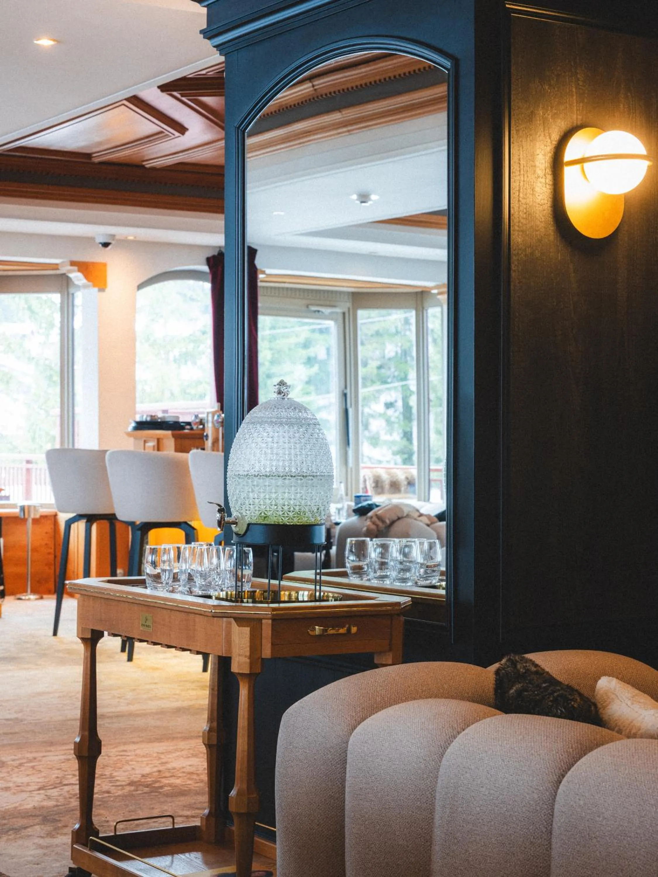 Living room in Hotel Carlina