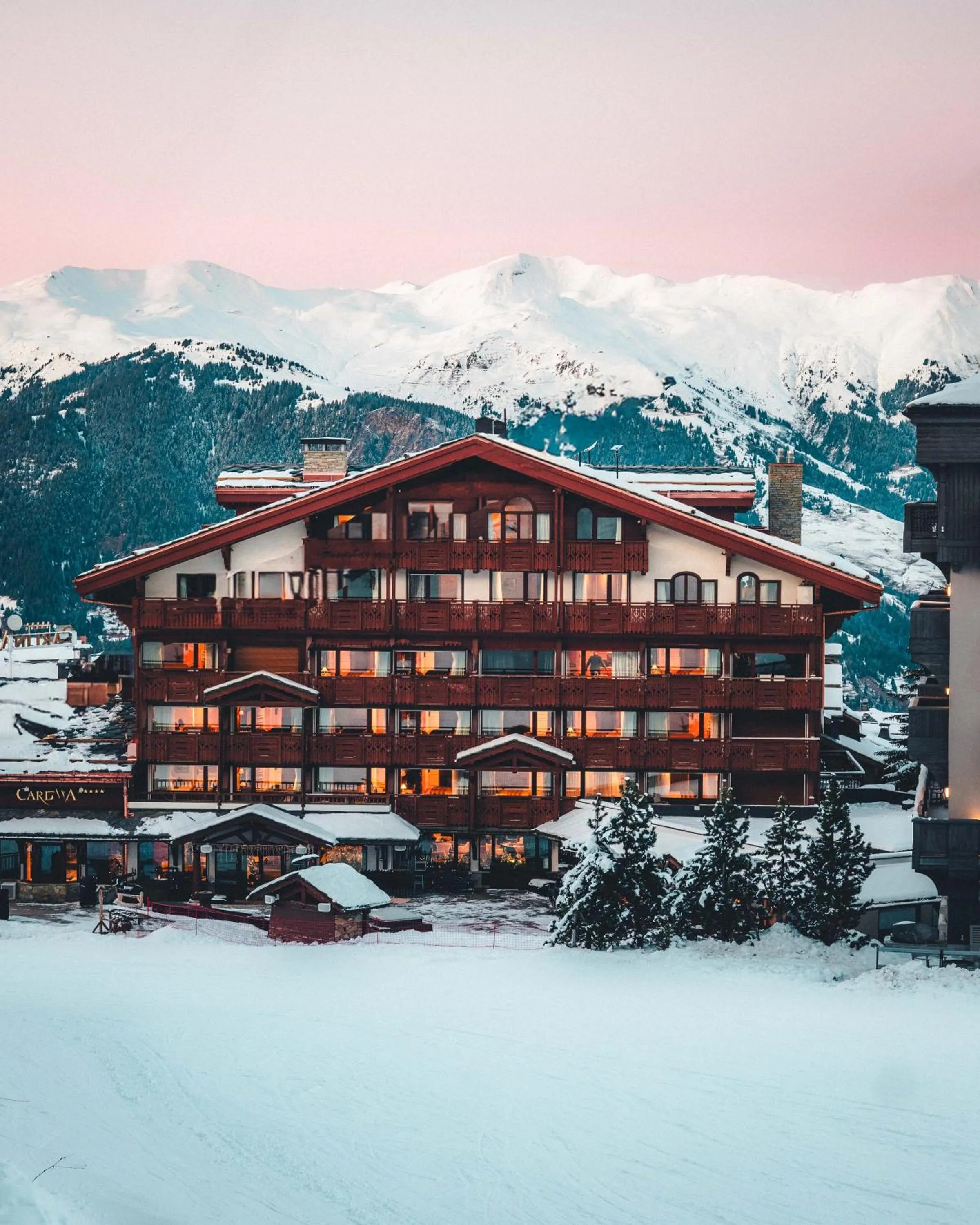 Facade/entrance in Hotel Carlina