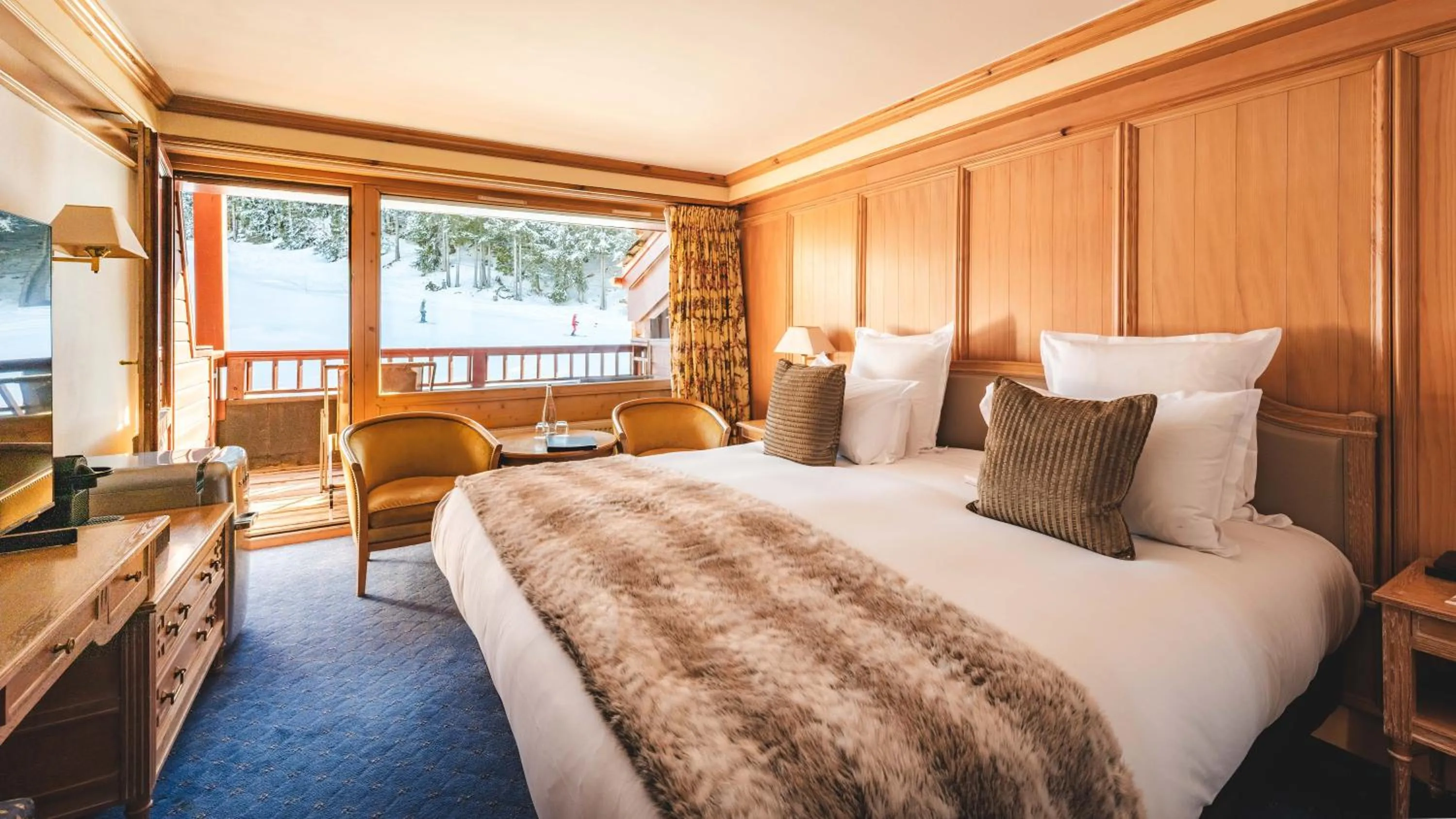 Bedroom, Bed in Hotel Carlina