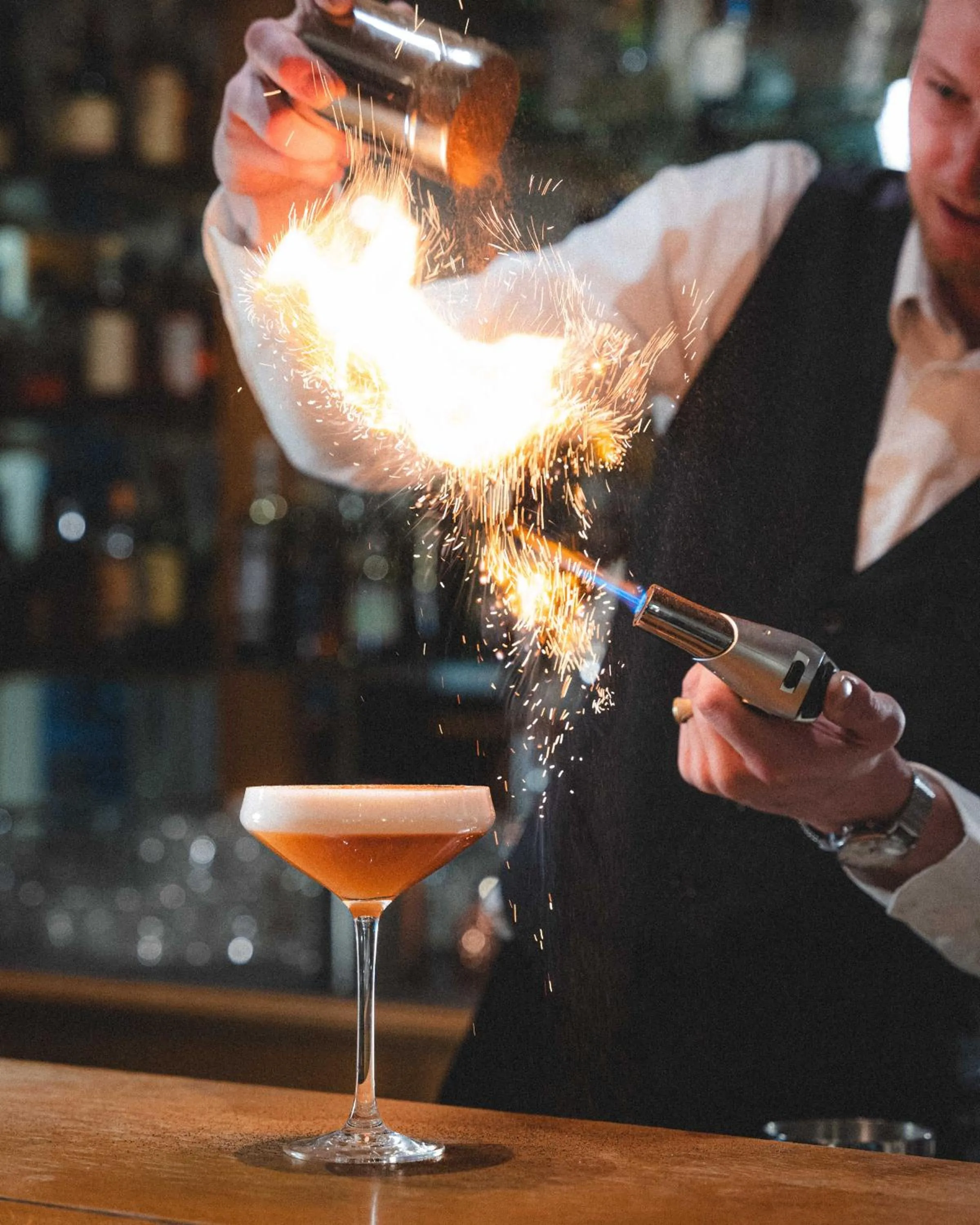 Lounge or bar in Hotel Carlina