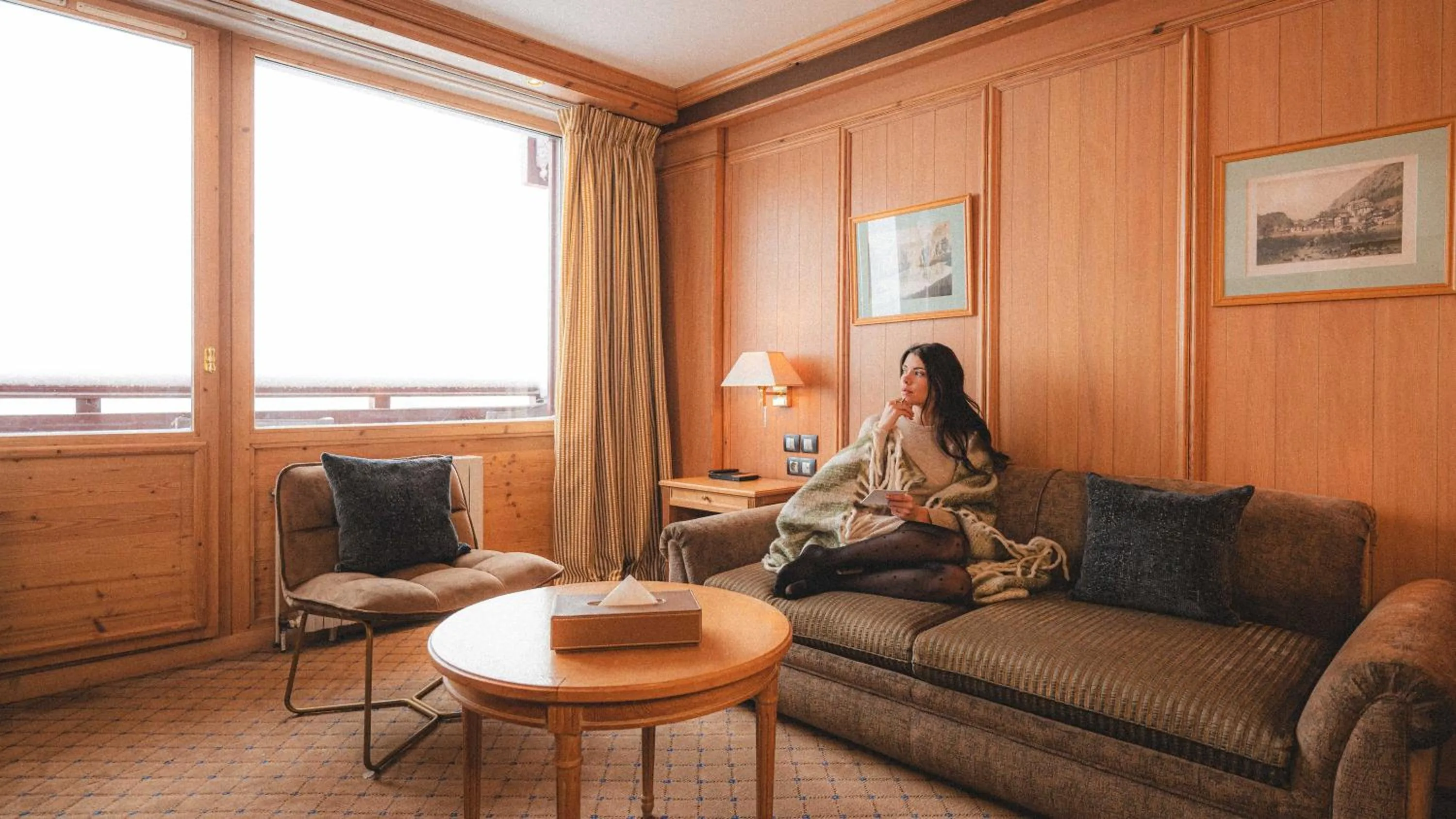 Living room in Hotel Carlina